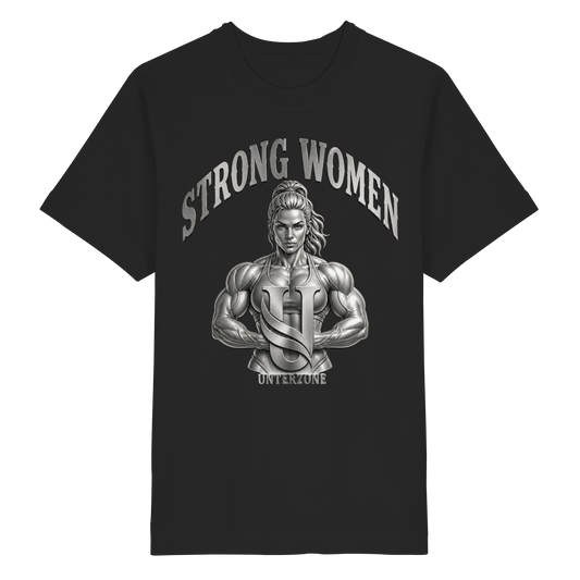 Unterzone Strong Women - Heavy Oversized Organic Shirt