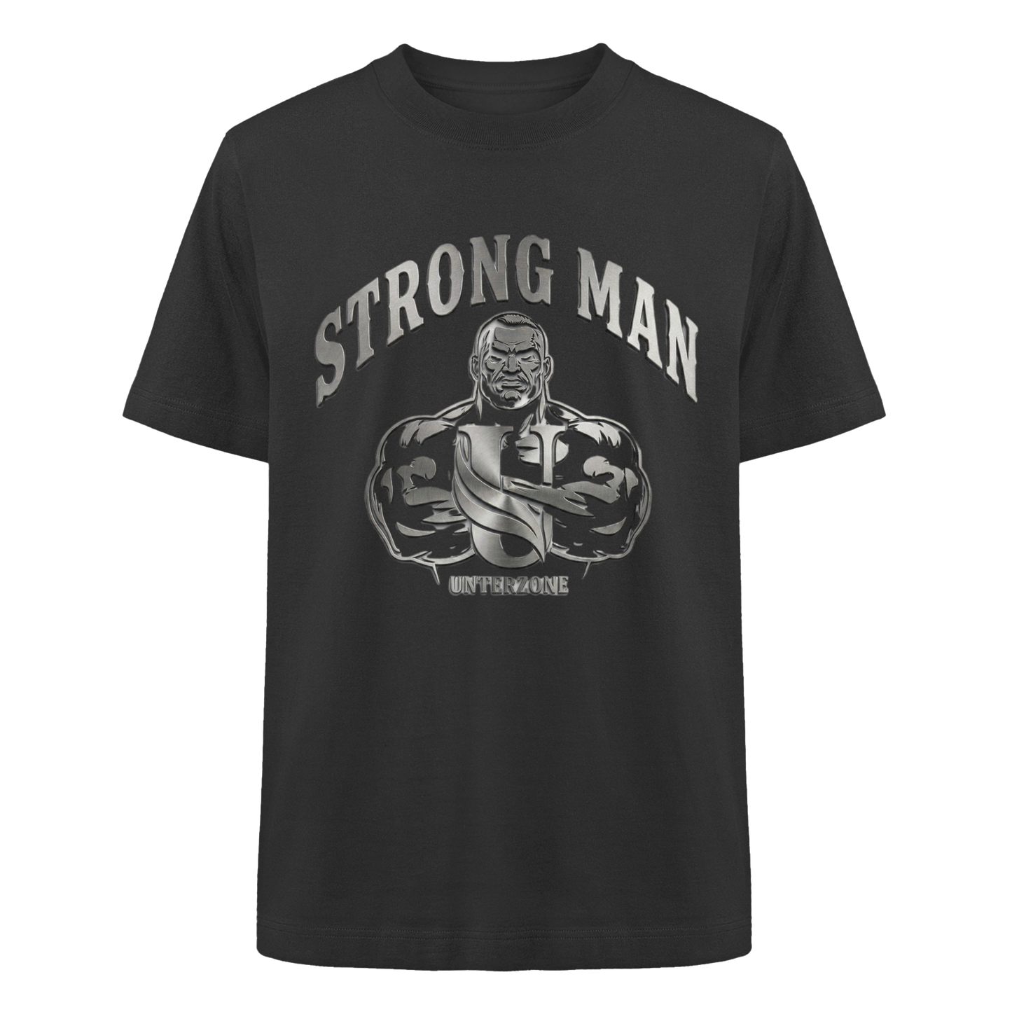 Unterzone Strong Man - Heavy Oversized Organic Shirt