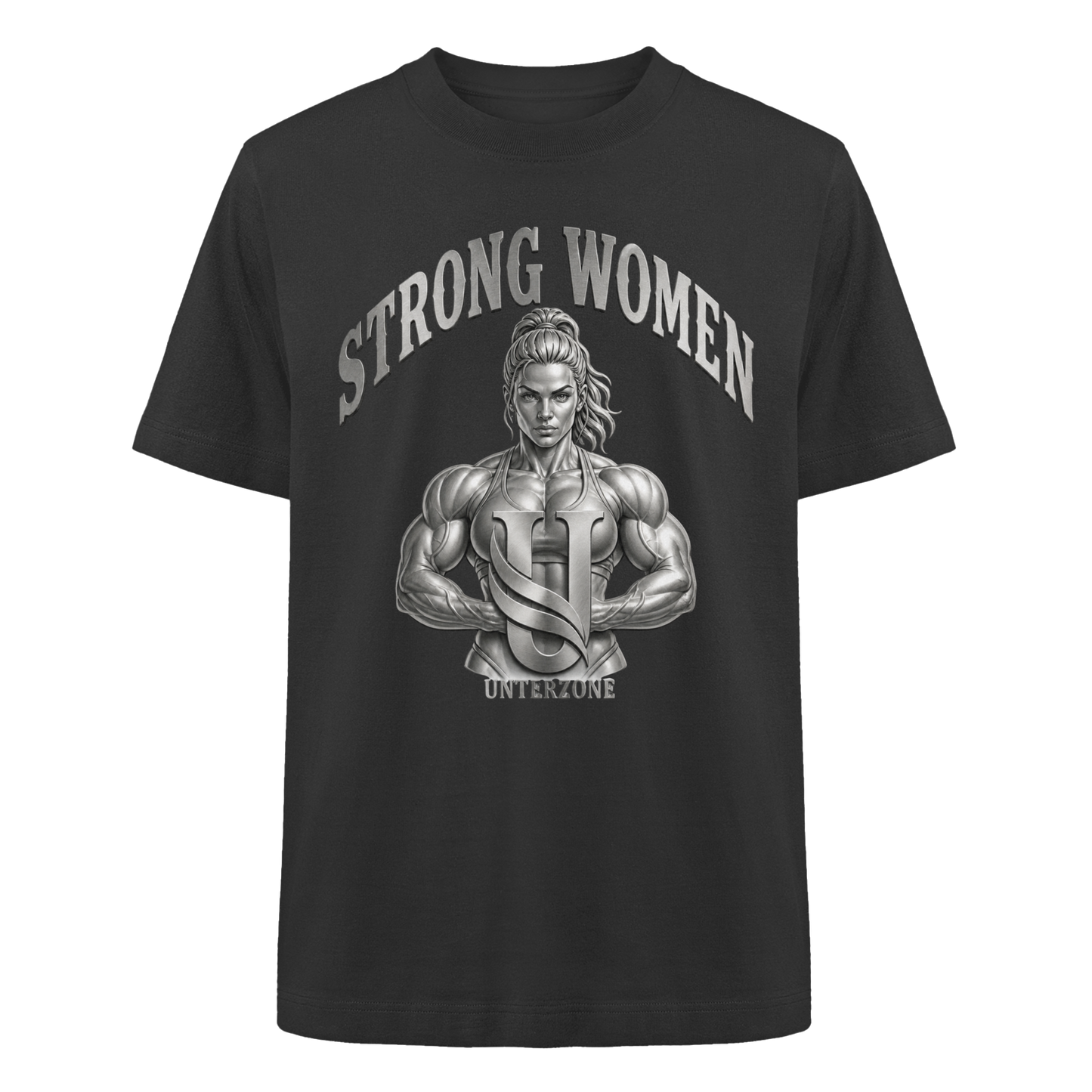 Unterzone Strong Women - Heavy Oversized Organic Shirt