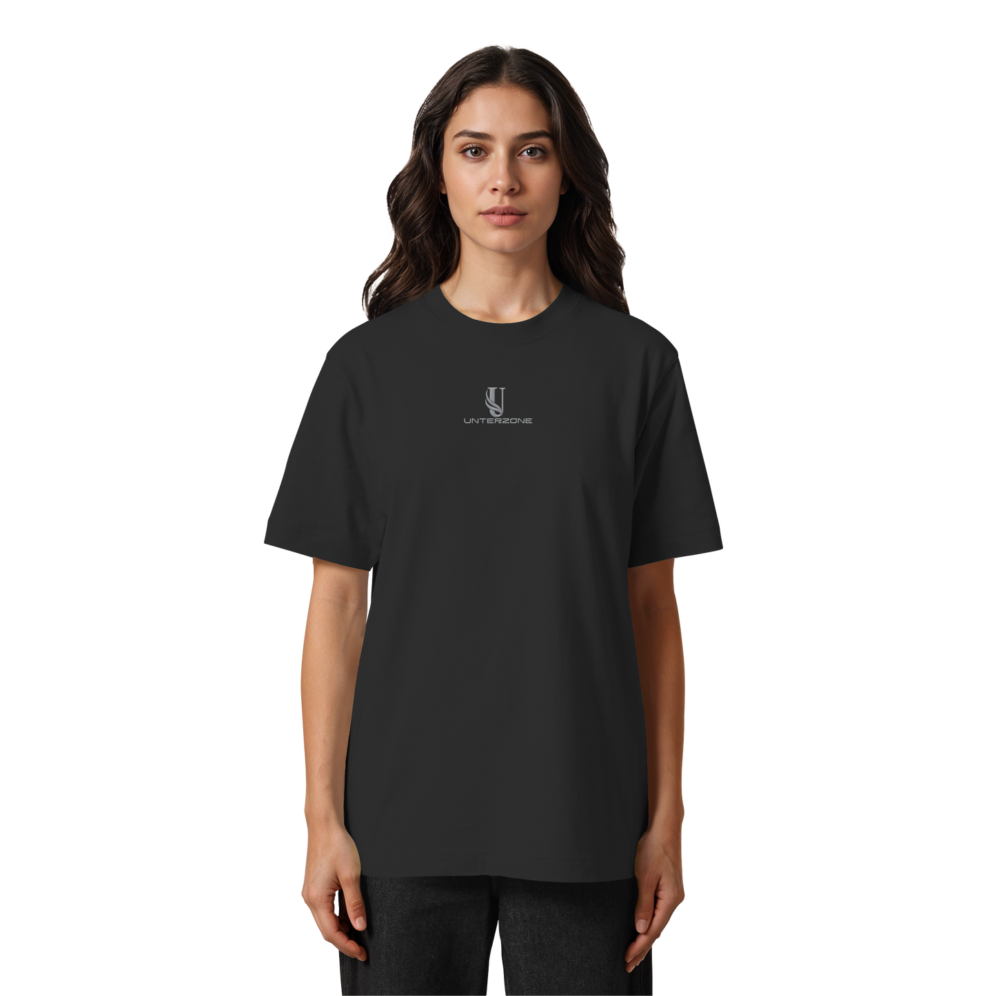 Unterzone Logo - Heavy Oversized Organic Shirt