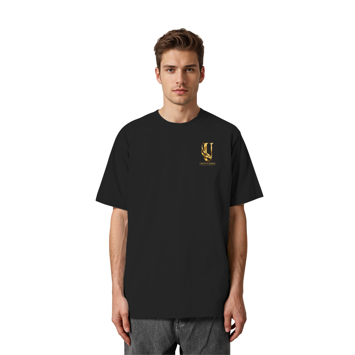 Unterzone Gold Edition - Heavy Oversized Organic Shirt