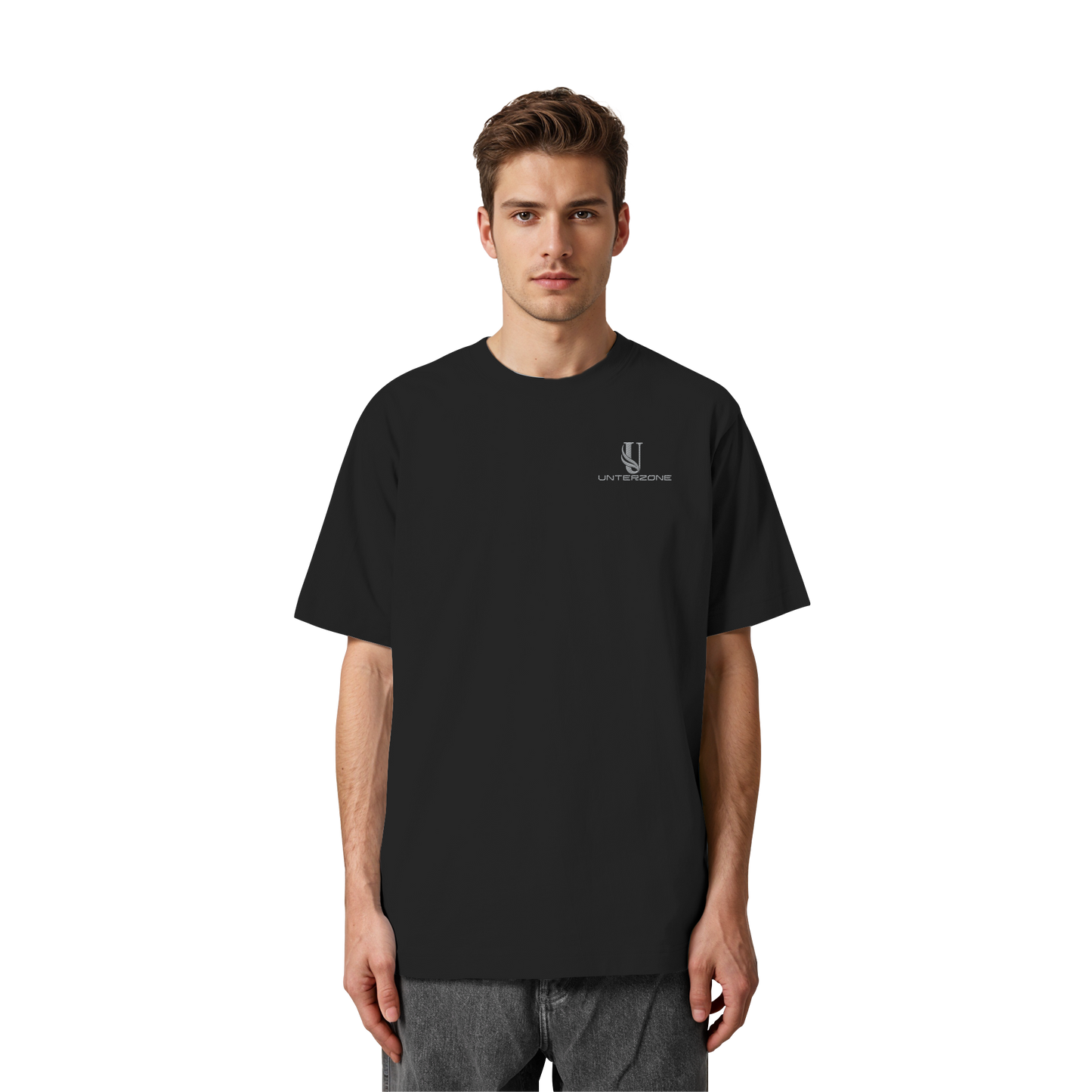 Unterzone Logo - Heavy Oversized Organic Shirt
