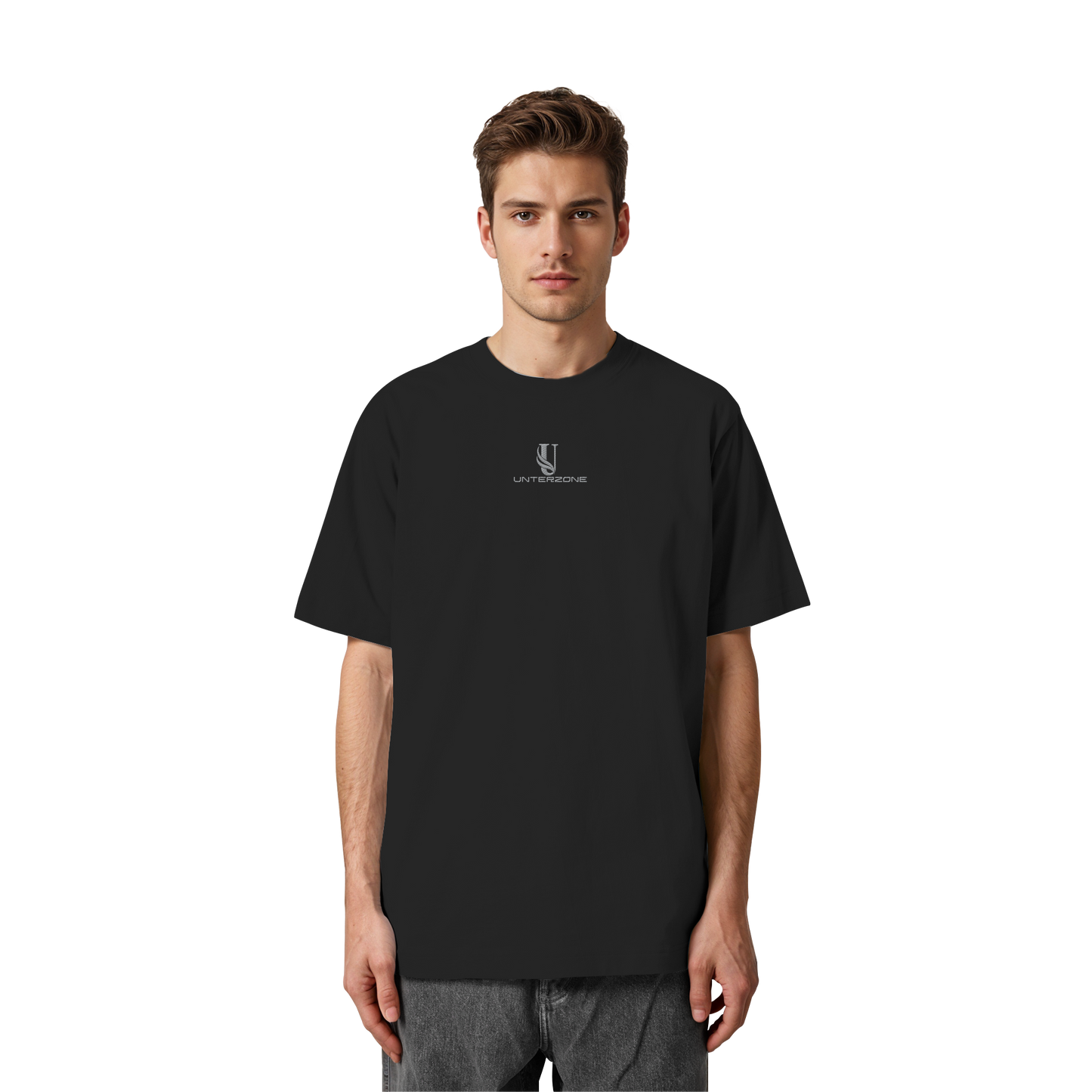 Unterzone Logo - Heavy Oversized Organic Shirt