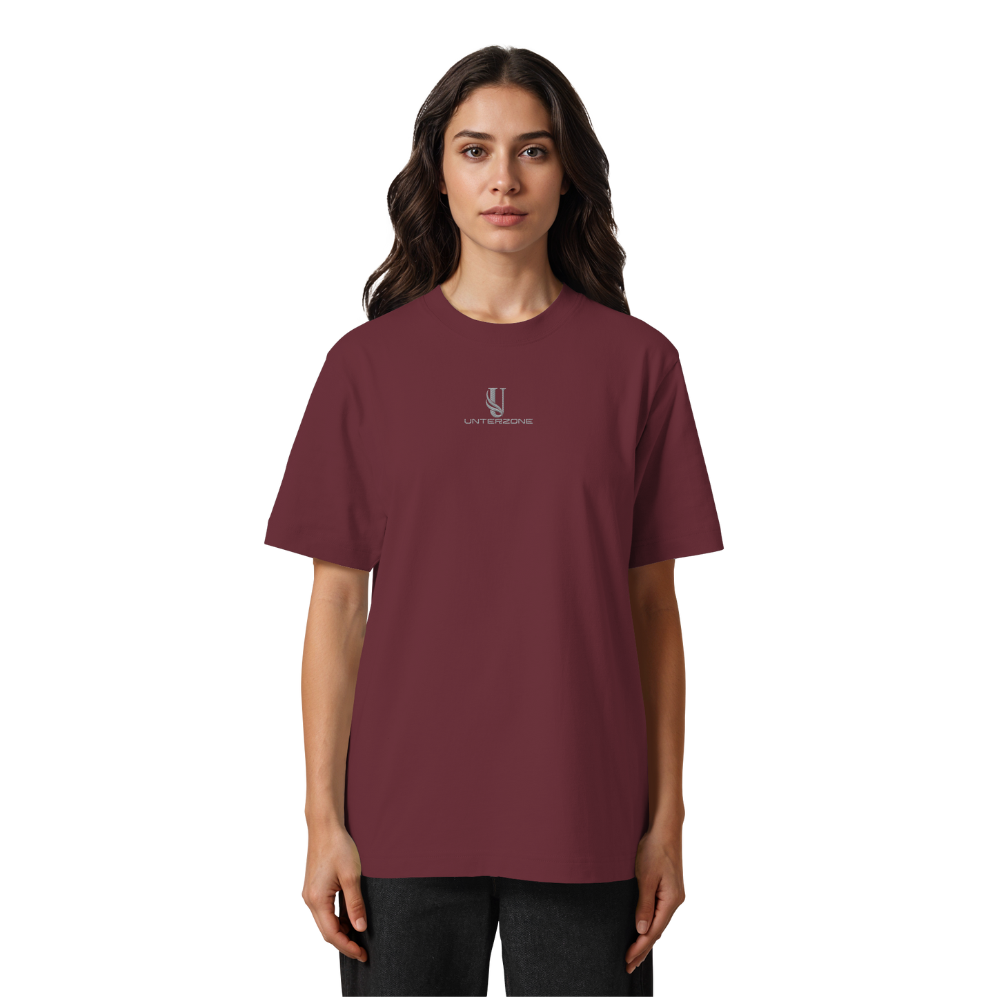 Unterzone Logo - Heavy Oversized Organic Shirt