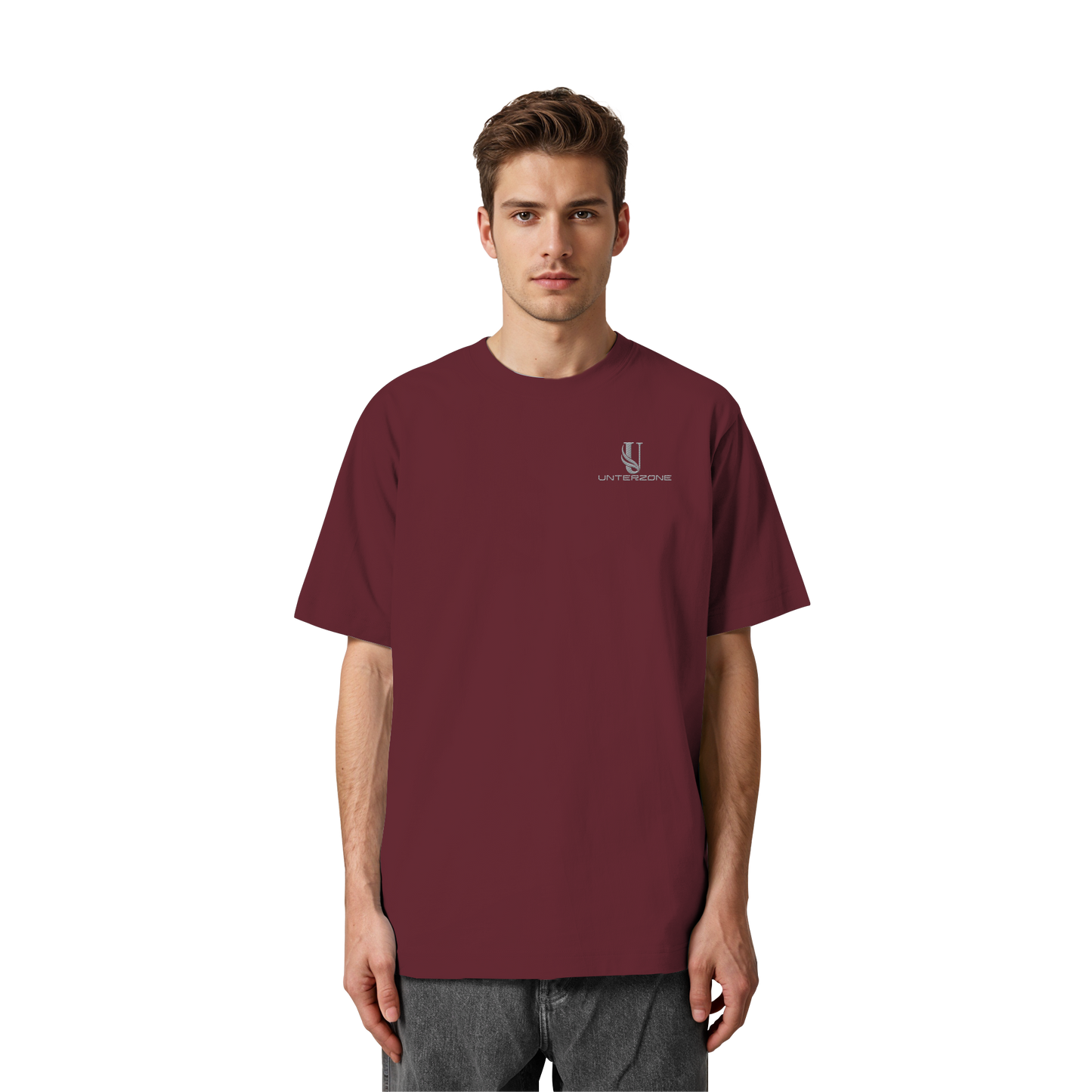 Unterzone Logo - Heavy Oversized Organic Shirt