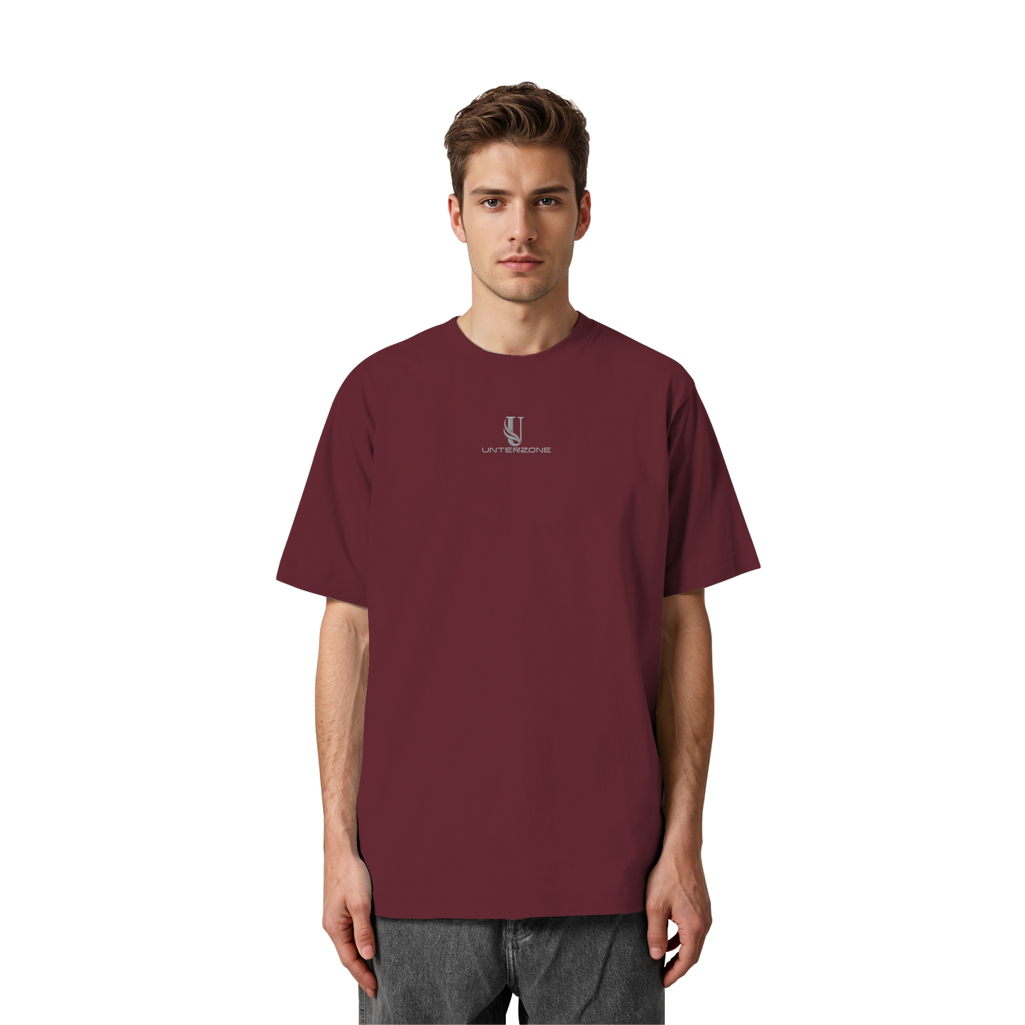 Unterzone Logo - Heavy Oversized Organic Shirt
