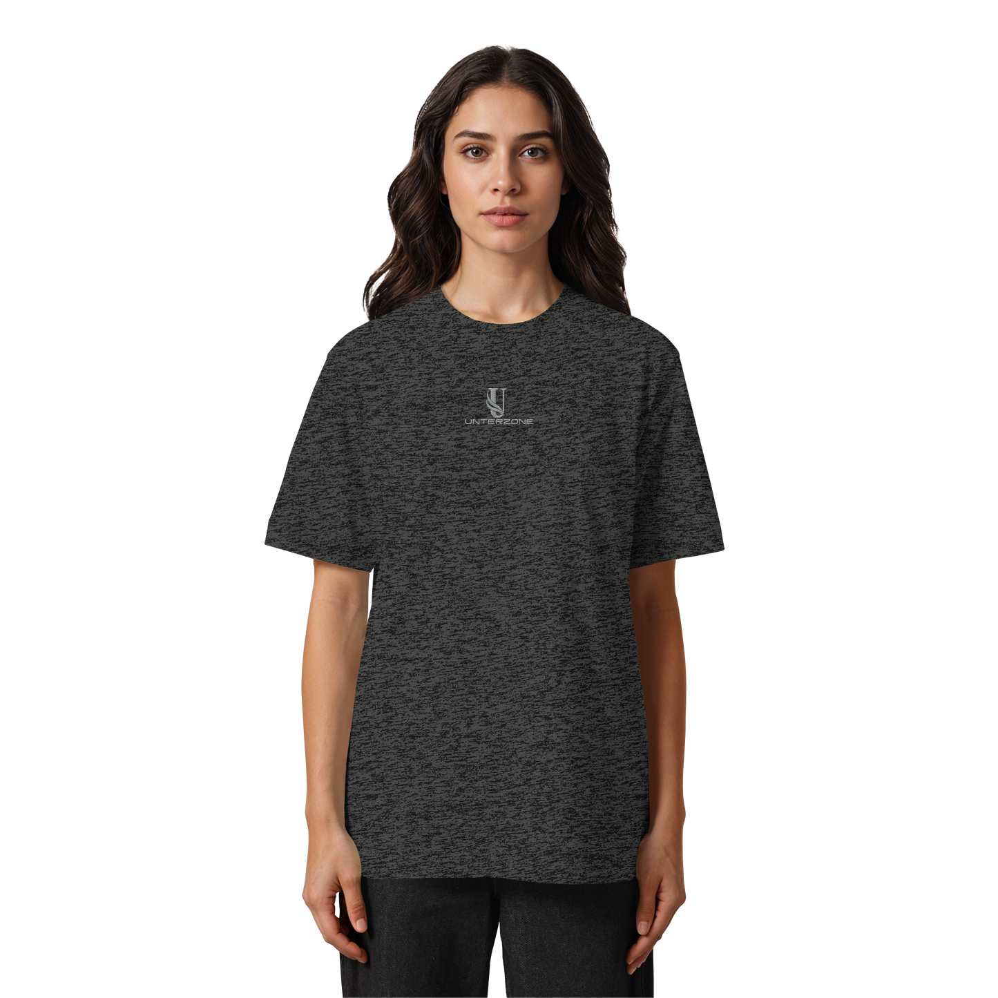 Unterzone Logo - Heavy Oversized Organic Shirt