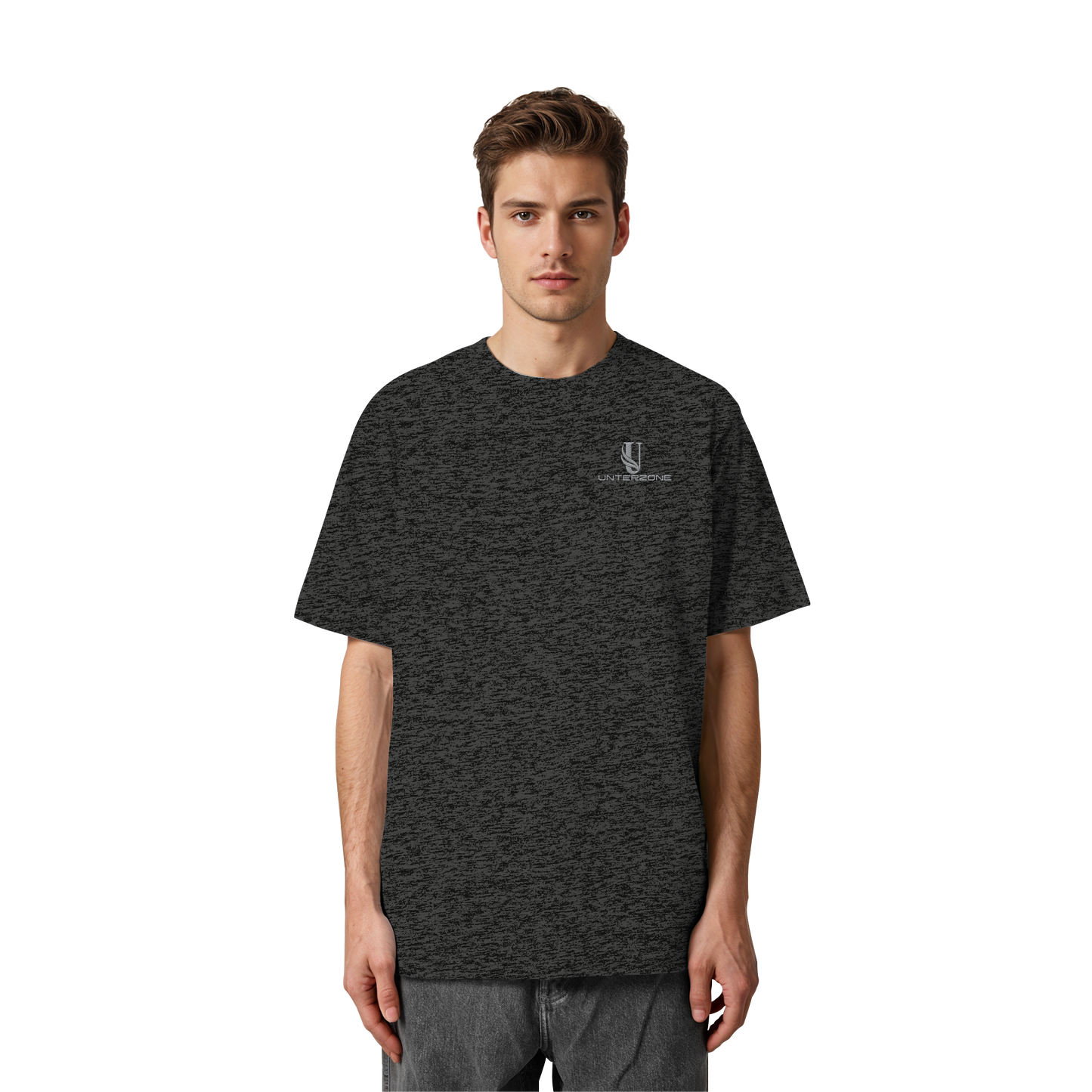 Unterzone Logo - Heavy Oversized Organic Shirt