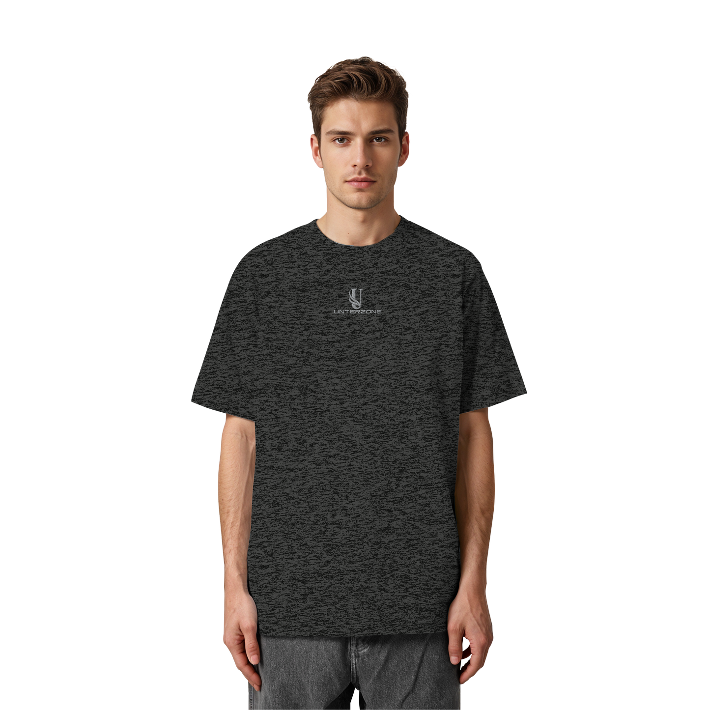 Unterzone Logo - Heavy Oversized Organic Shirt