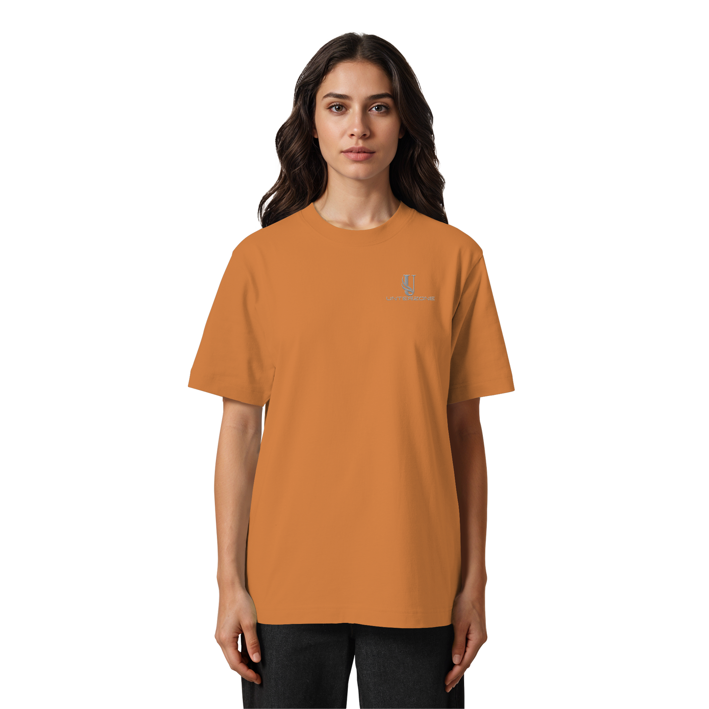 Unterzone Logo - Heavy Oversized Organic Shirt
