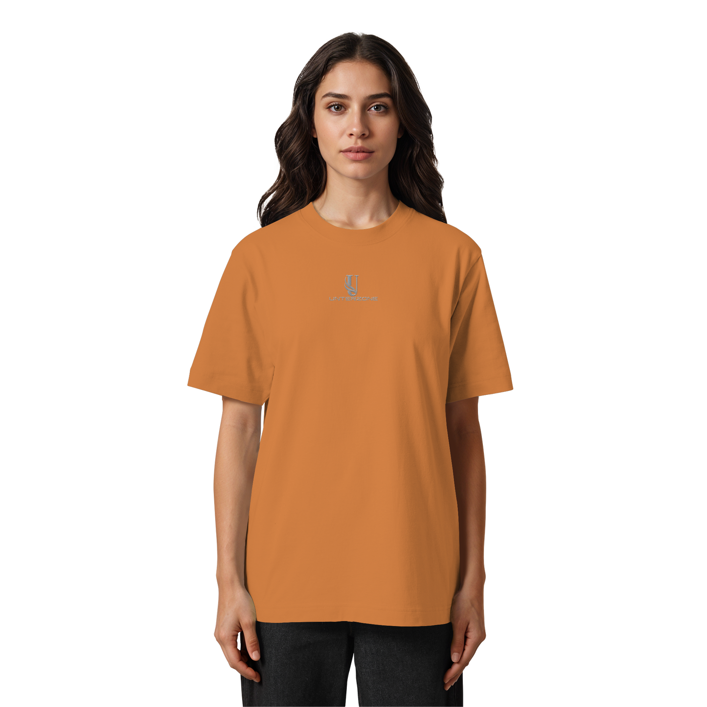 Unterzone Logo - Heavy Oversized Organic Shirt