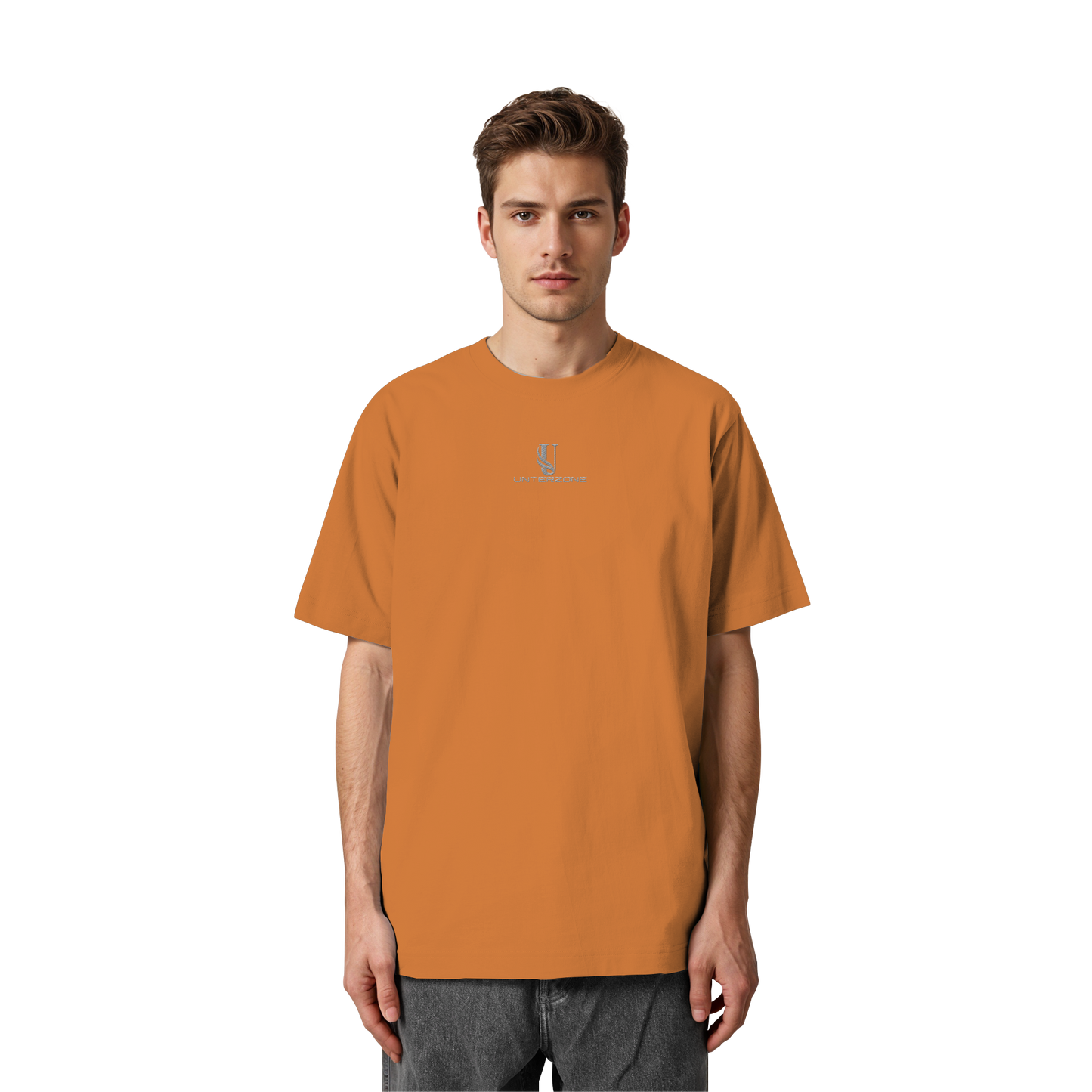 Unterzone Logo - Heavy Oversized Organic Shirt