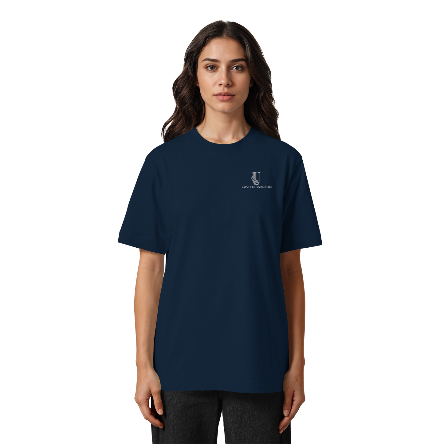 Unterzone Logo - Heavy Oversized Organic Shirt