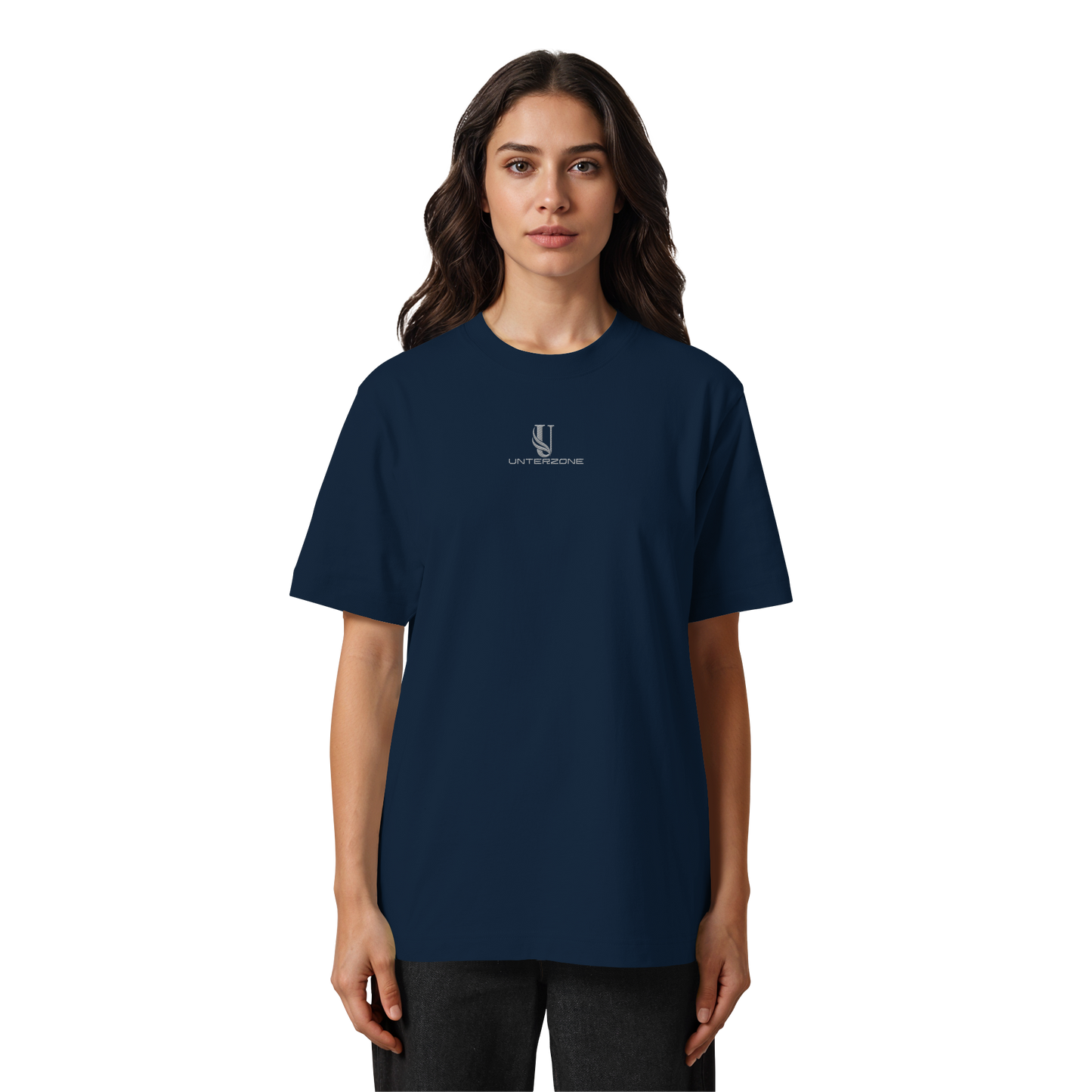 Unterzone Logo - Heavy Oversized Organic Shirt