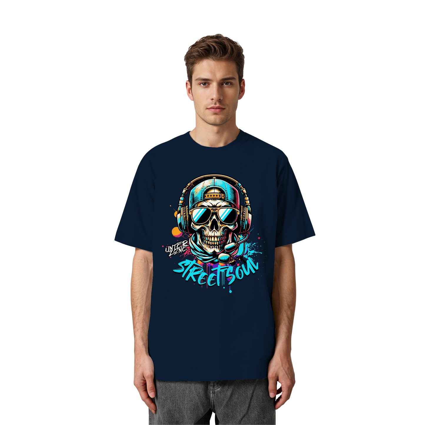 Unterzone Street Soul - Heavy Oversized Organic Shirt