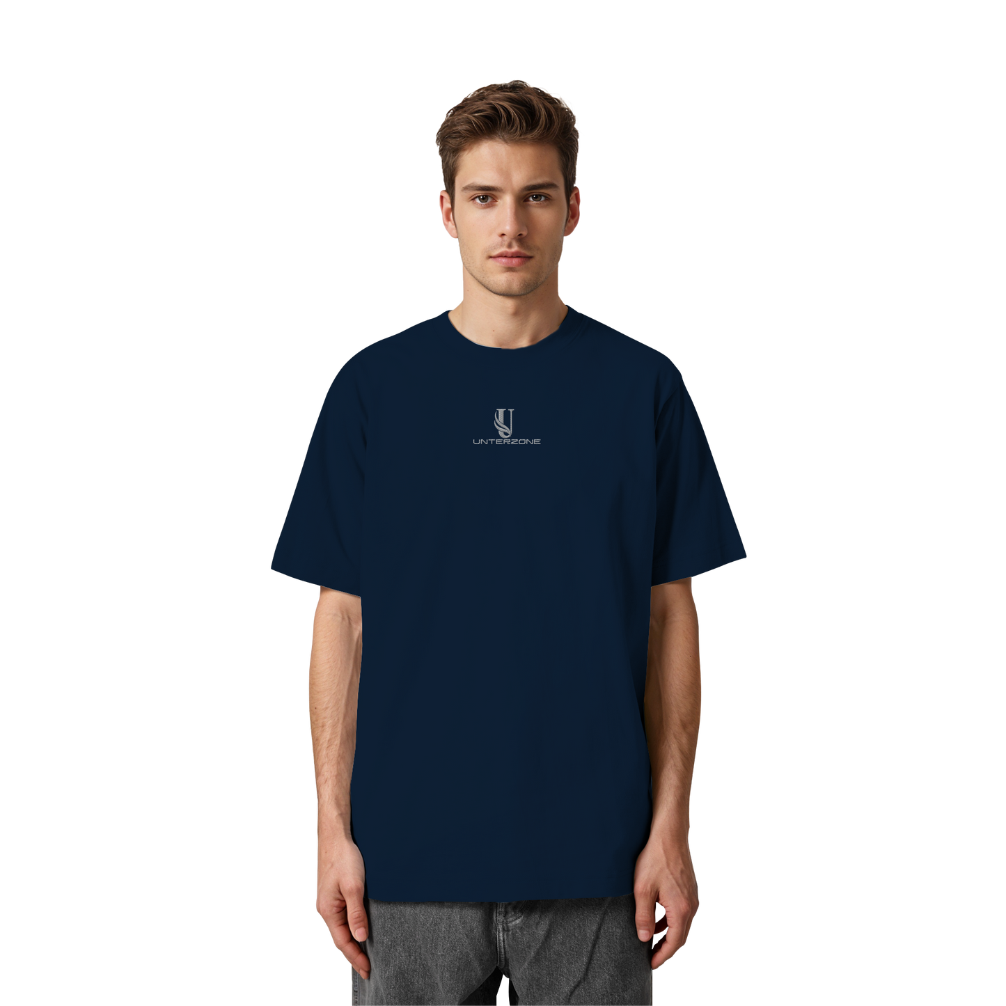Unterzone Logo - Heavy Oversized Organic Shirt