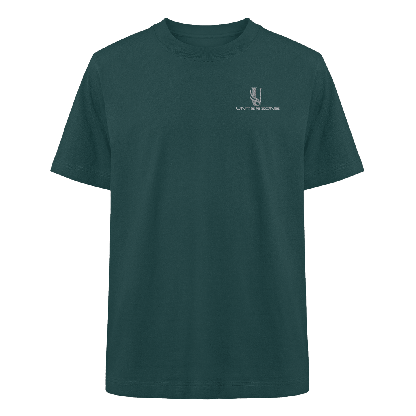 Unterzone Logo - Heavy Oversized Organic Shirt