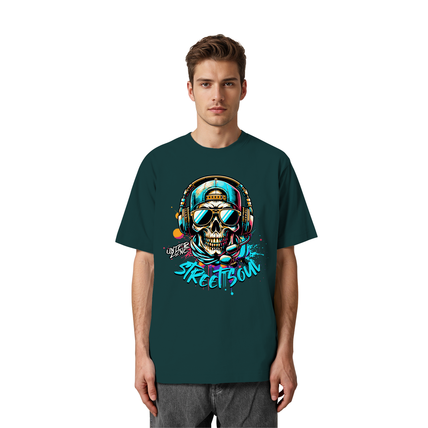Unterzone Street Soul - Heavy Oversized Organic Shirt