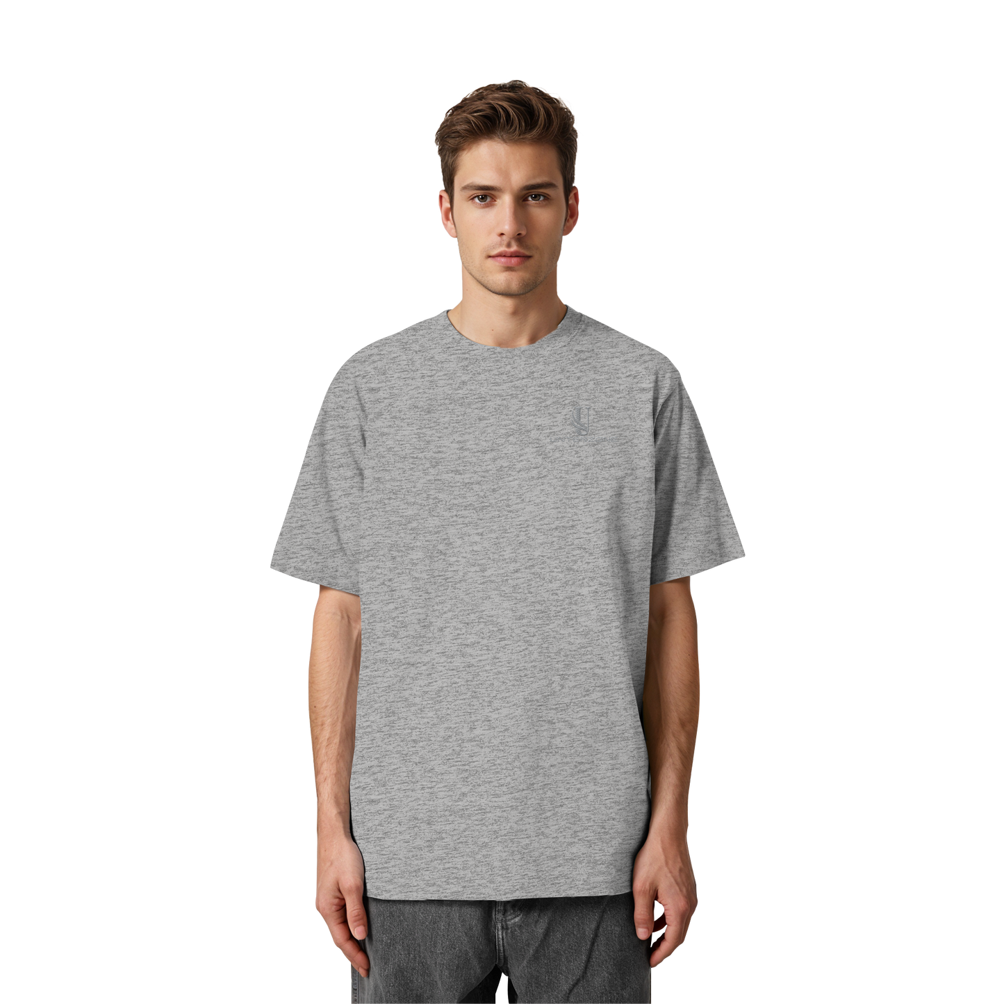 Unterzone Logo - Heavy Oversized Organic Shirt
