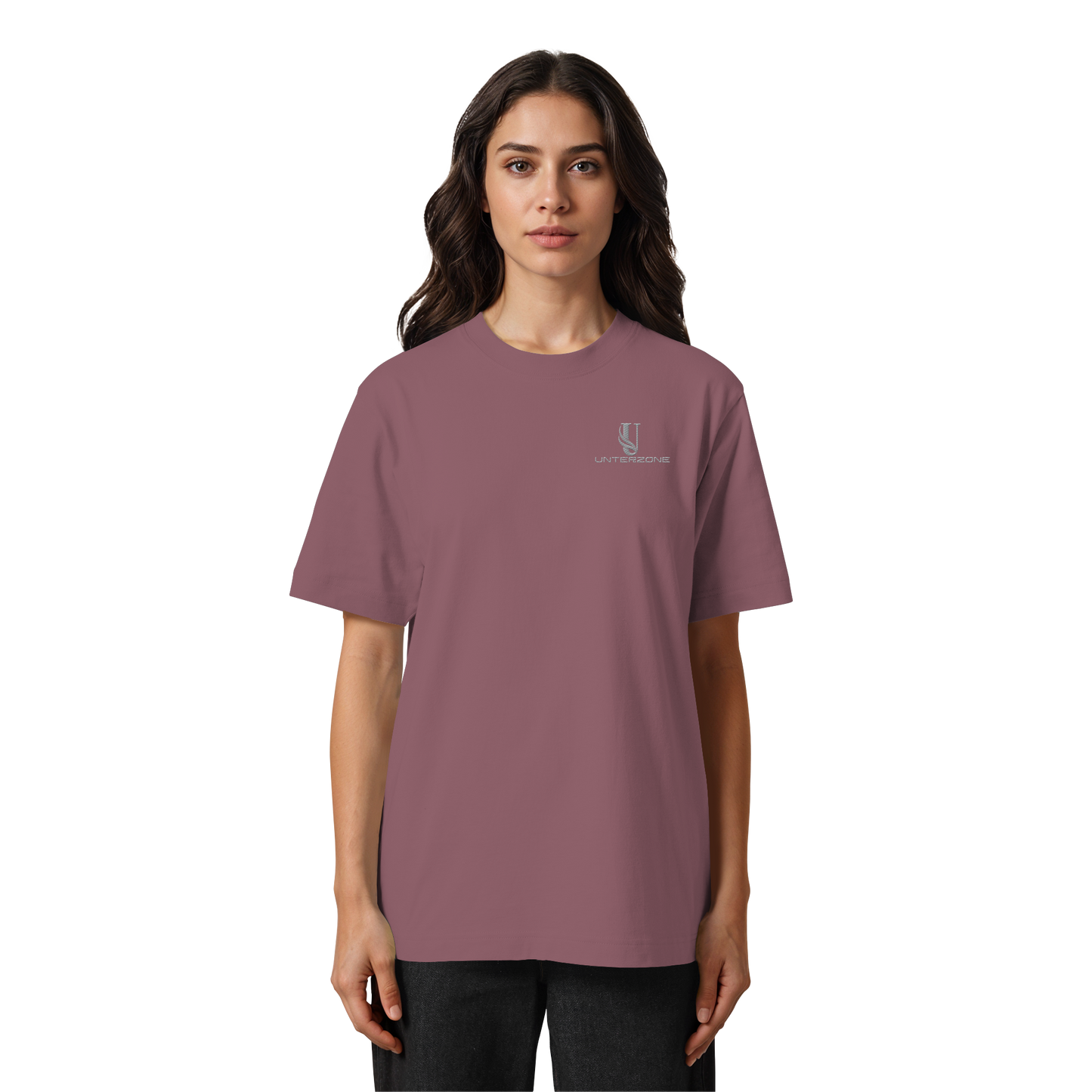 Unterzone Logo - Heavy Oversized Organic Shirt