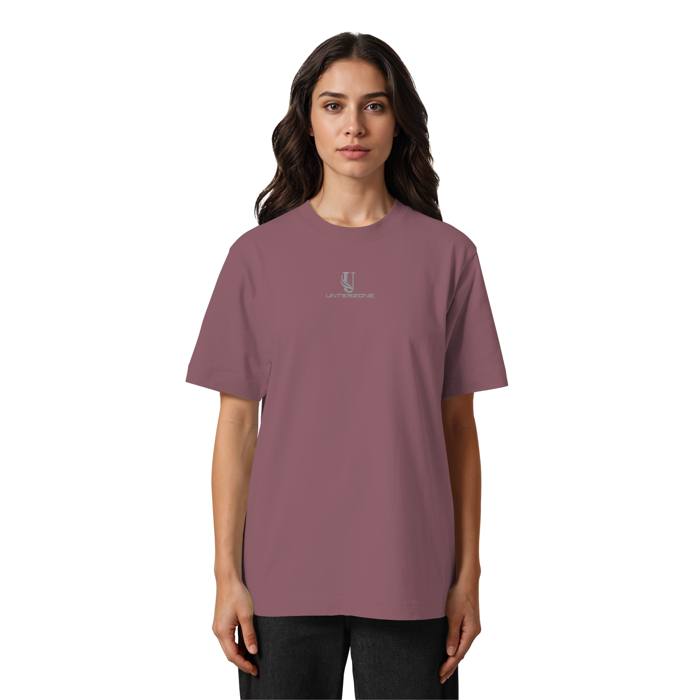 Unterzone Logo - Heavy Oversized Organic Shirt