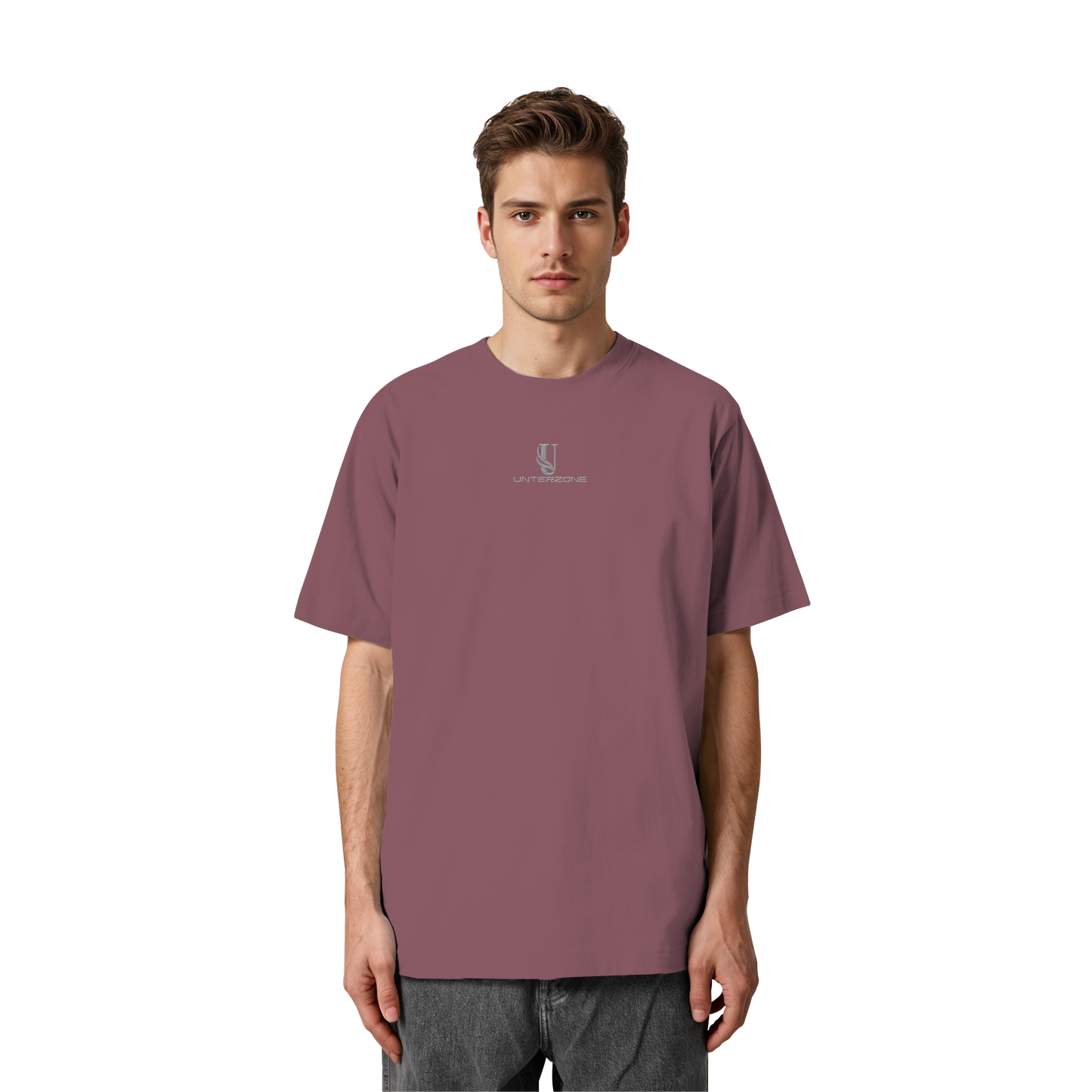 Unterzone Logo - Heavy Oversized Organic Shirt