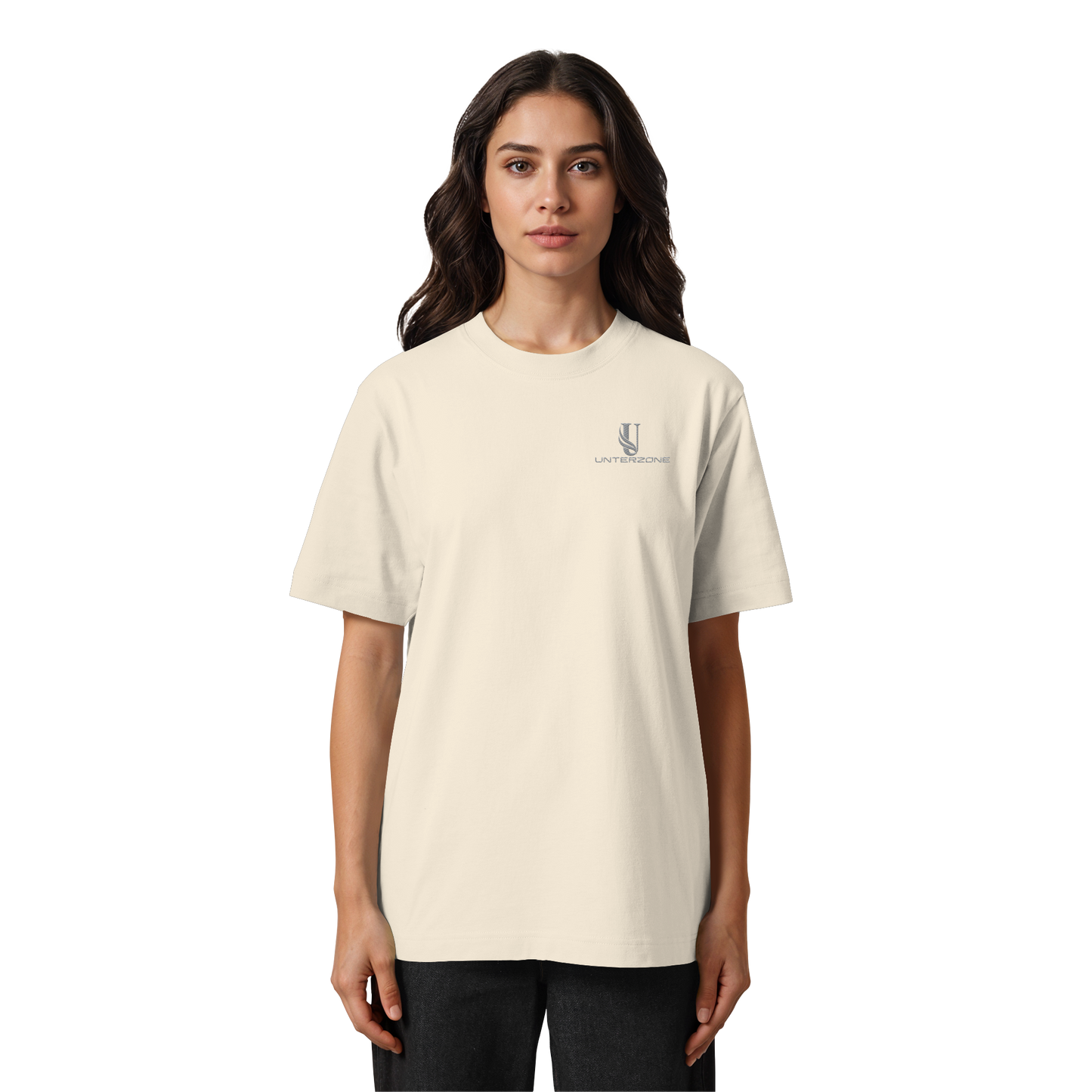 Unterzone Logo - Heavy Oversized Organic Shirt
