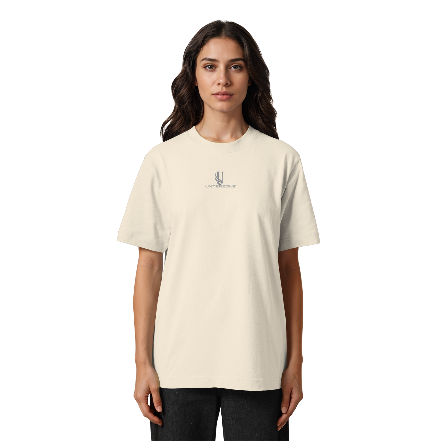 Unterzone Logo - Heavy Oversized Organic Shirt