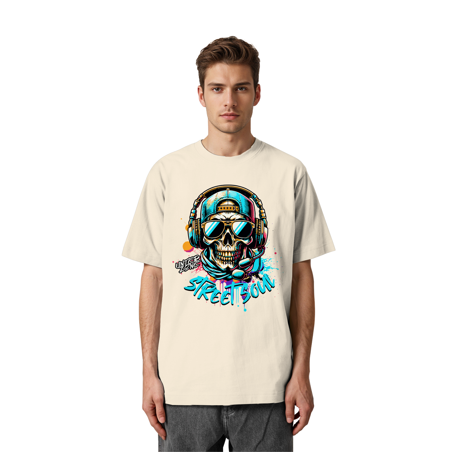 Unterzone Street Soul - Heavy Oversized Organic Shirt