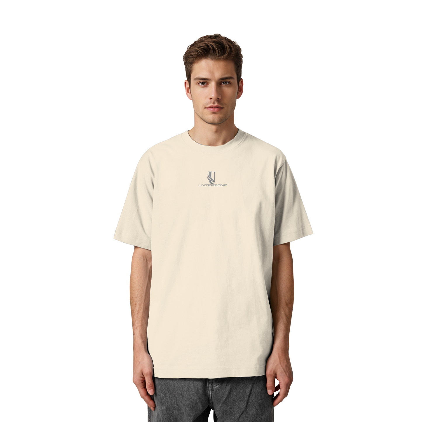 Unterzone Logo - Heavy Oversized Organic Shirt