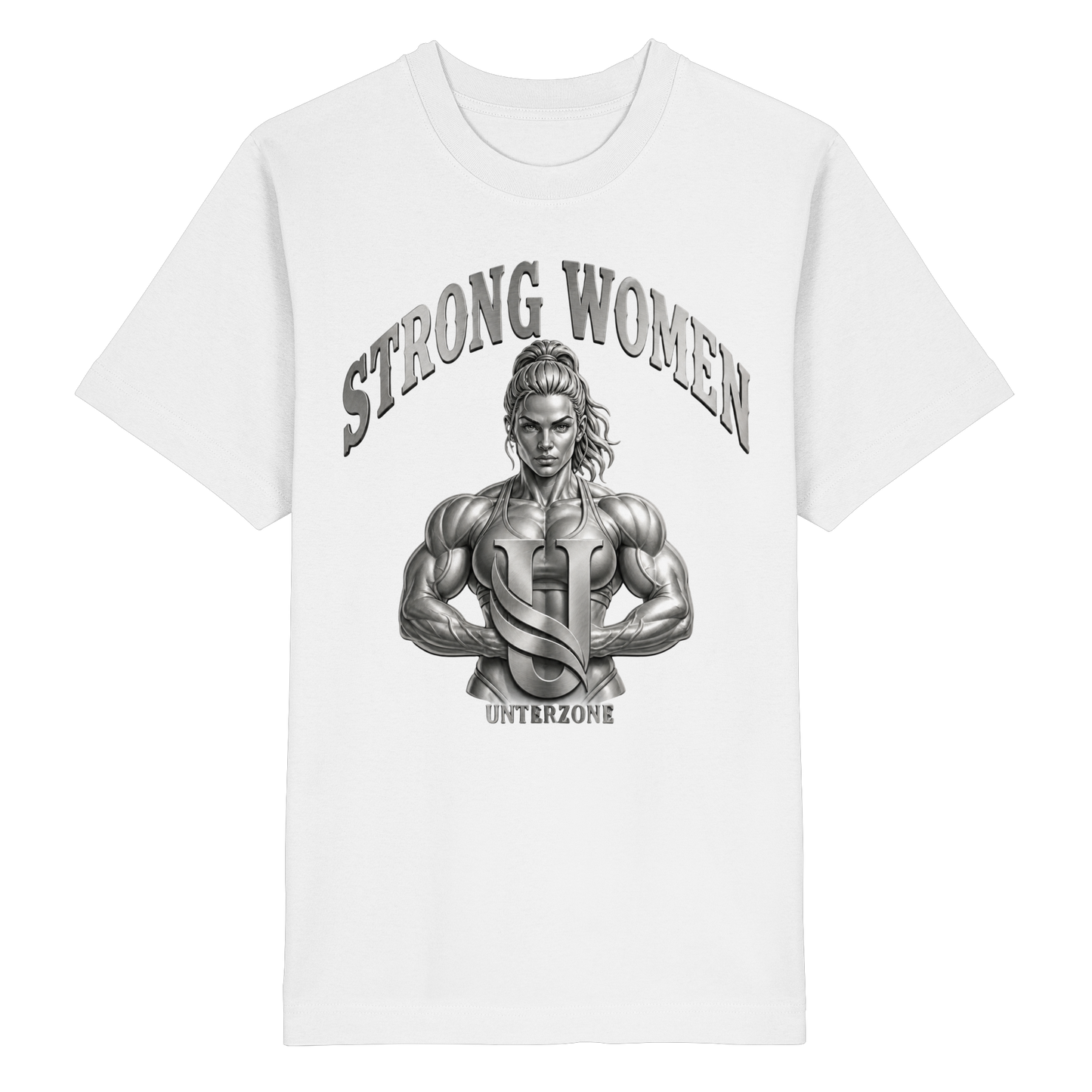 Unterzone Strong Women - Heavy Oversized Organic Shirt