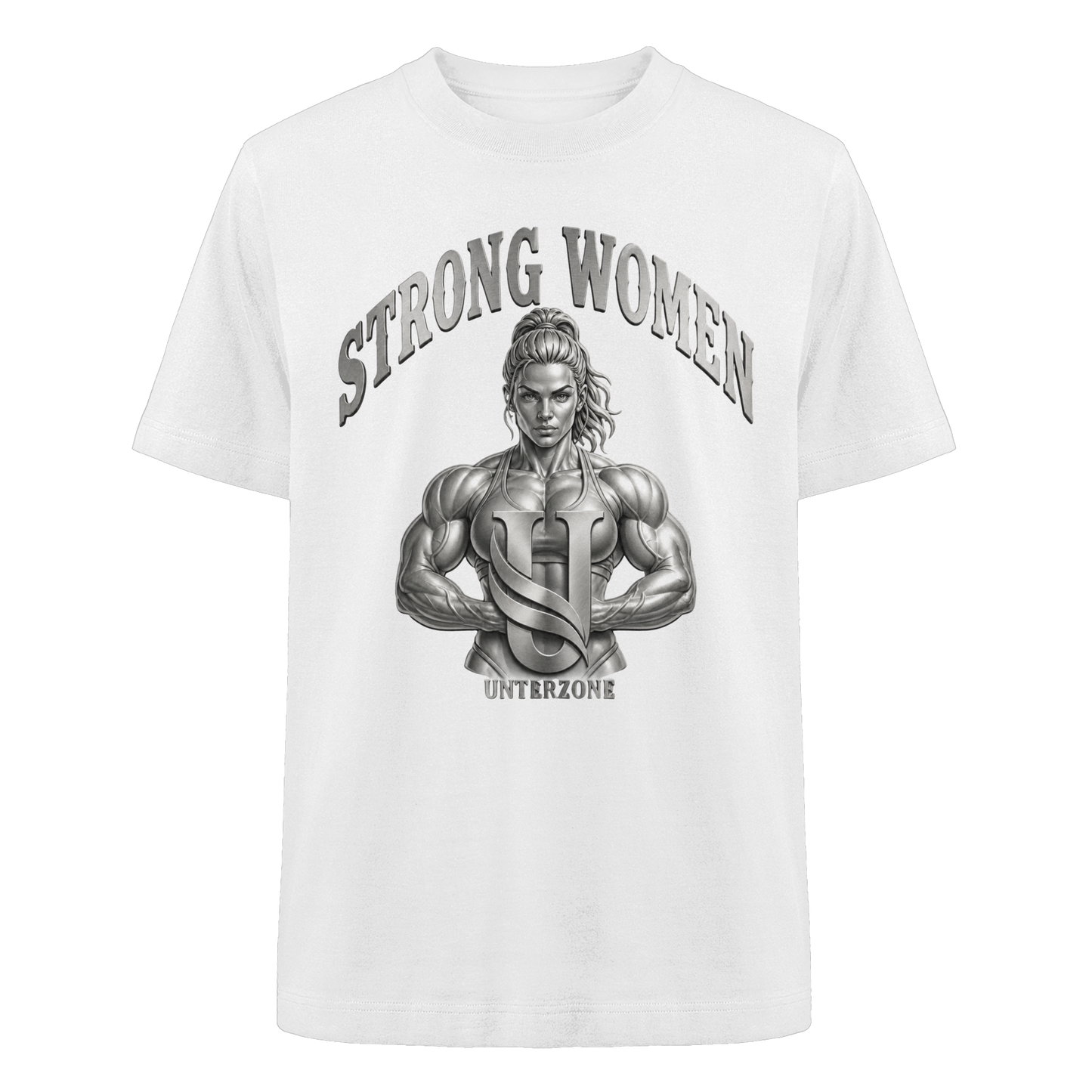 Unterzone Strong Women - Heavy Oversized Organic Shirt