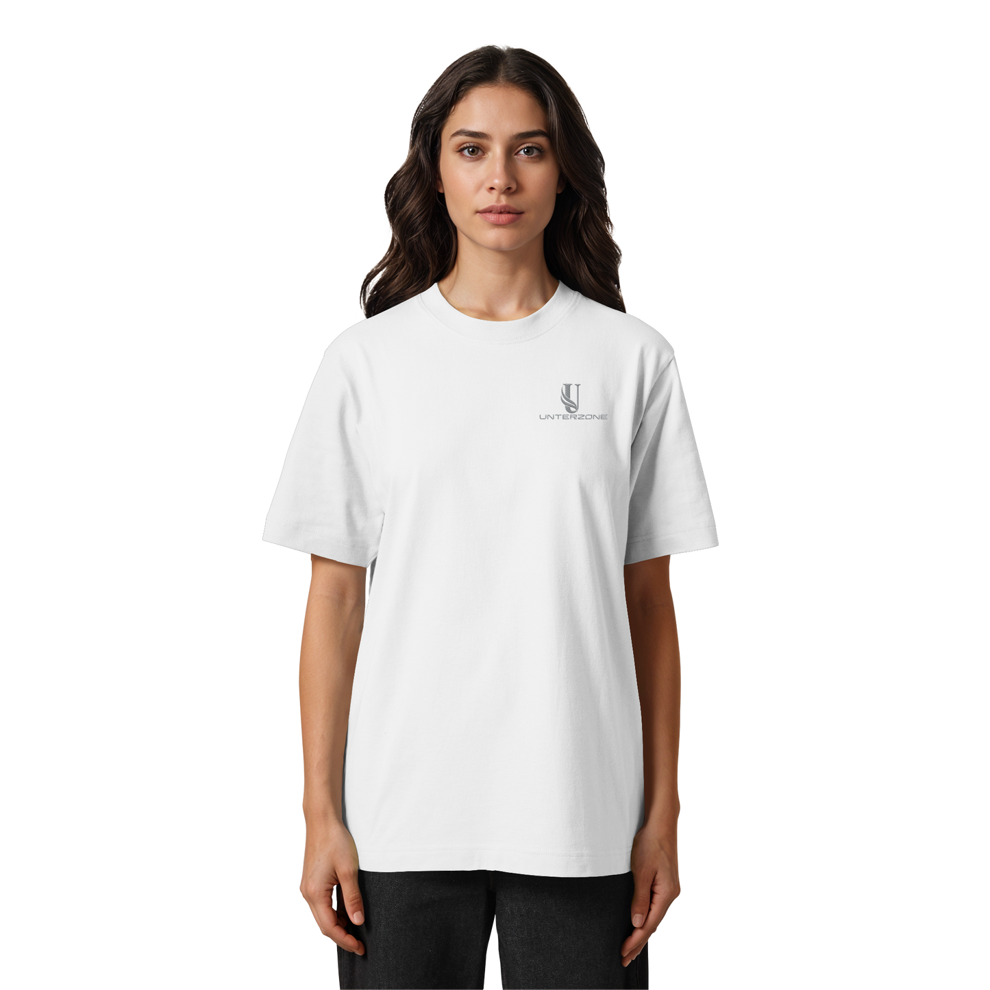 Unterzone Logo - Heavy Oversized Organic Shirt