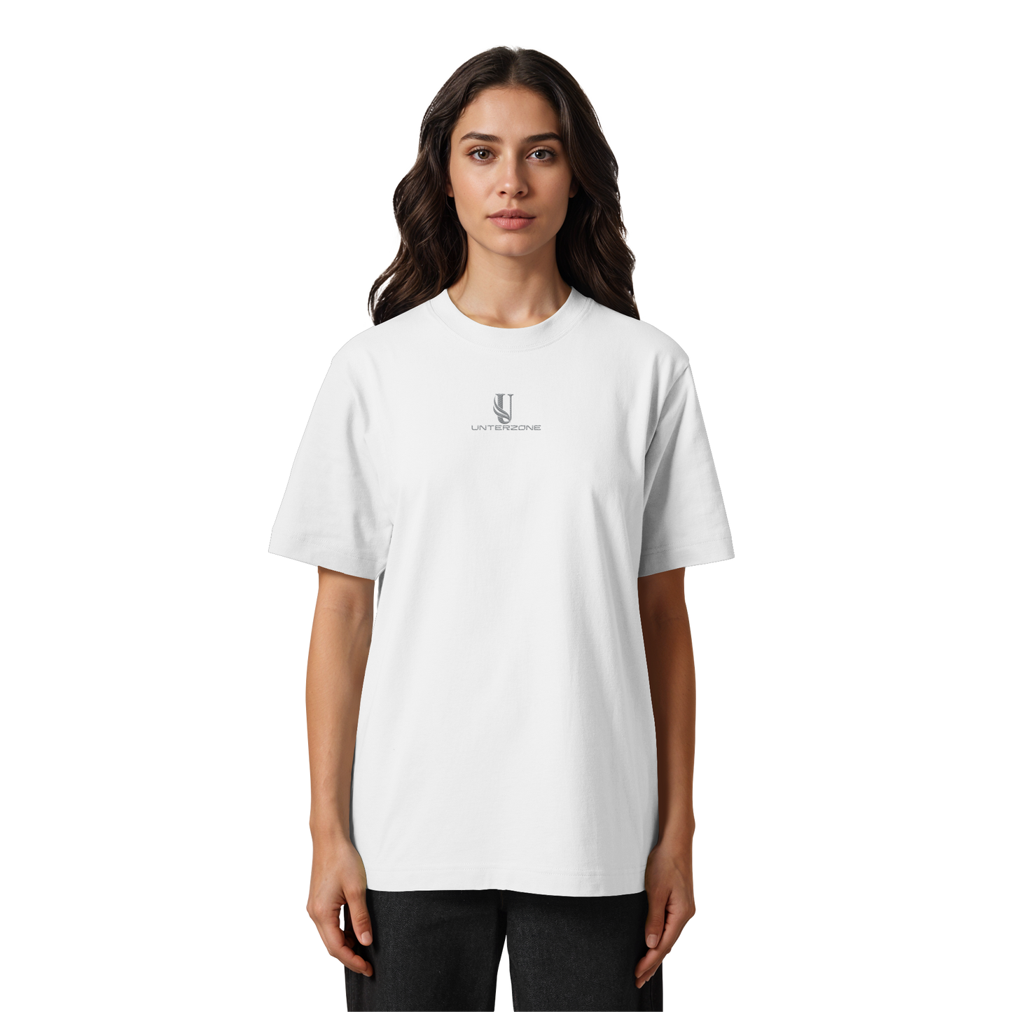 Unterzone Logo - Heavy Oversized Organic Shirt