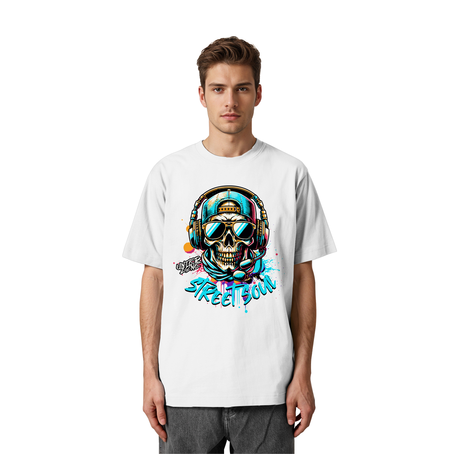 Unterzone Street Soul - Heavy Oversized Organic Shirt