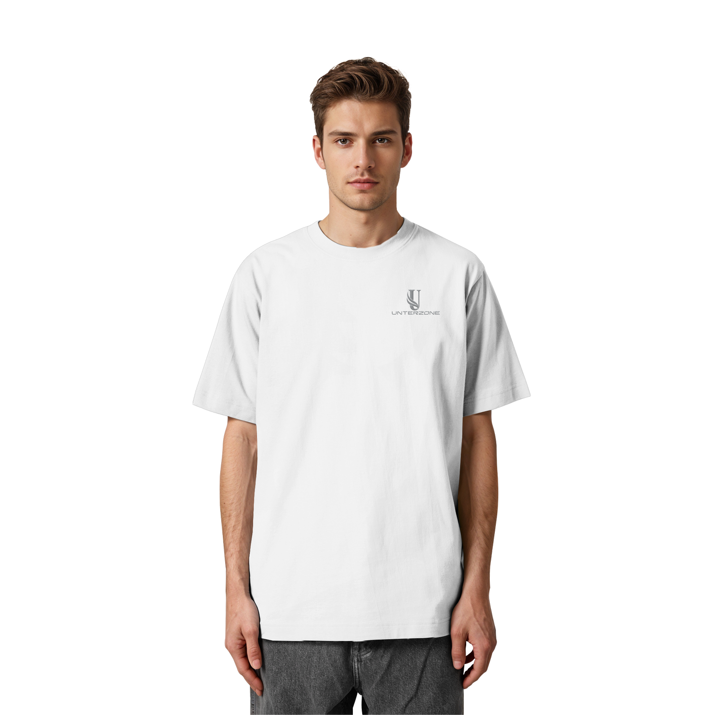 Unterzone Logo - Heavy Oversized Organic Shirt