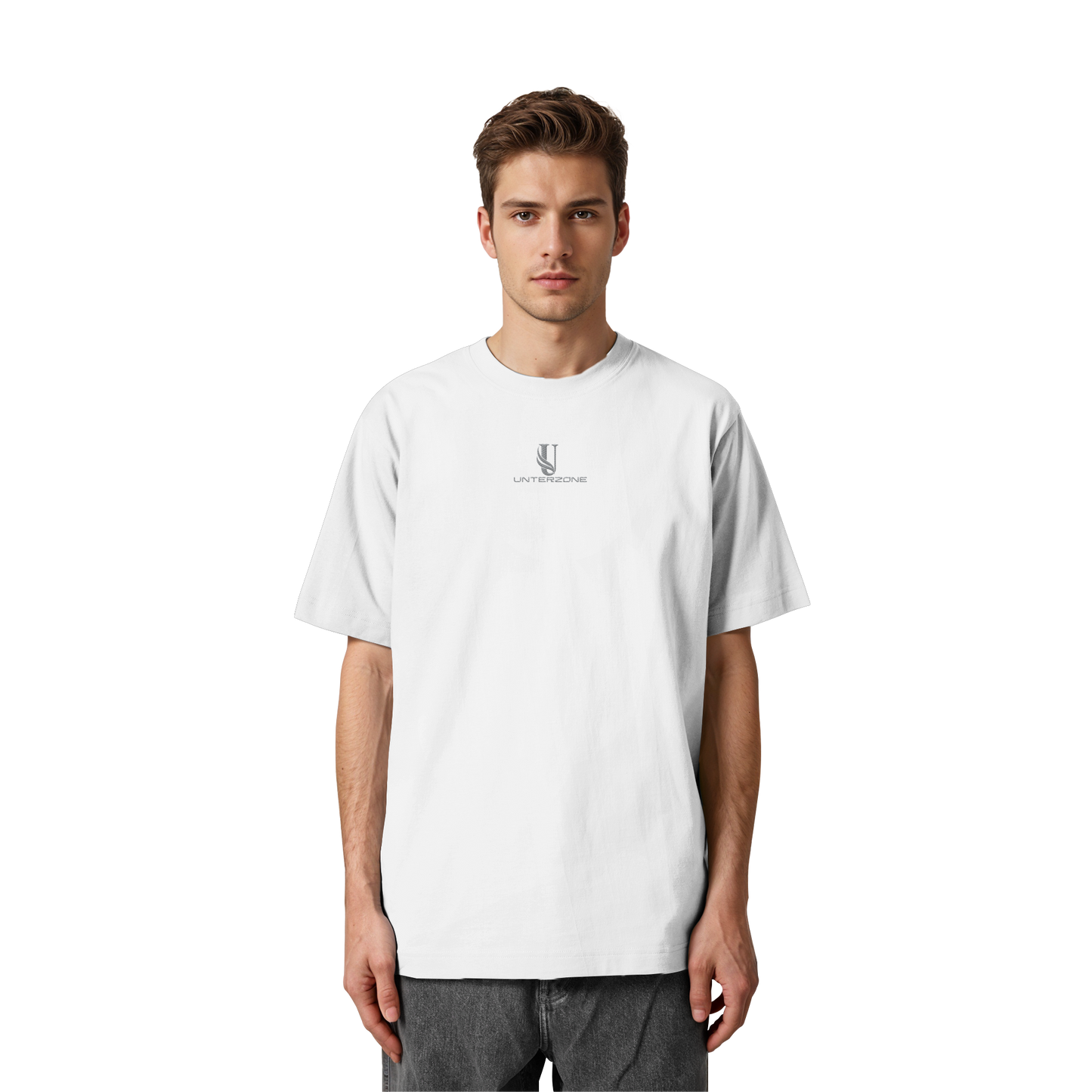 Unterzone Logo - Heavy Oversized Organic Shirt