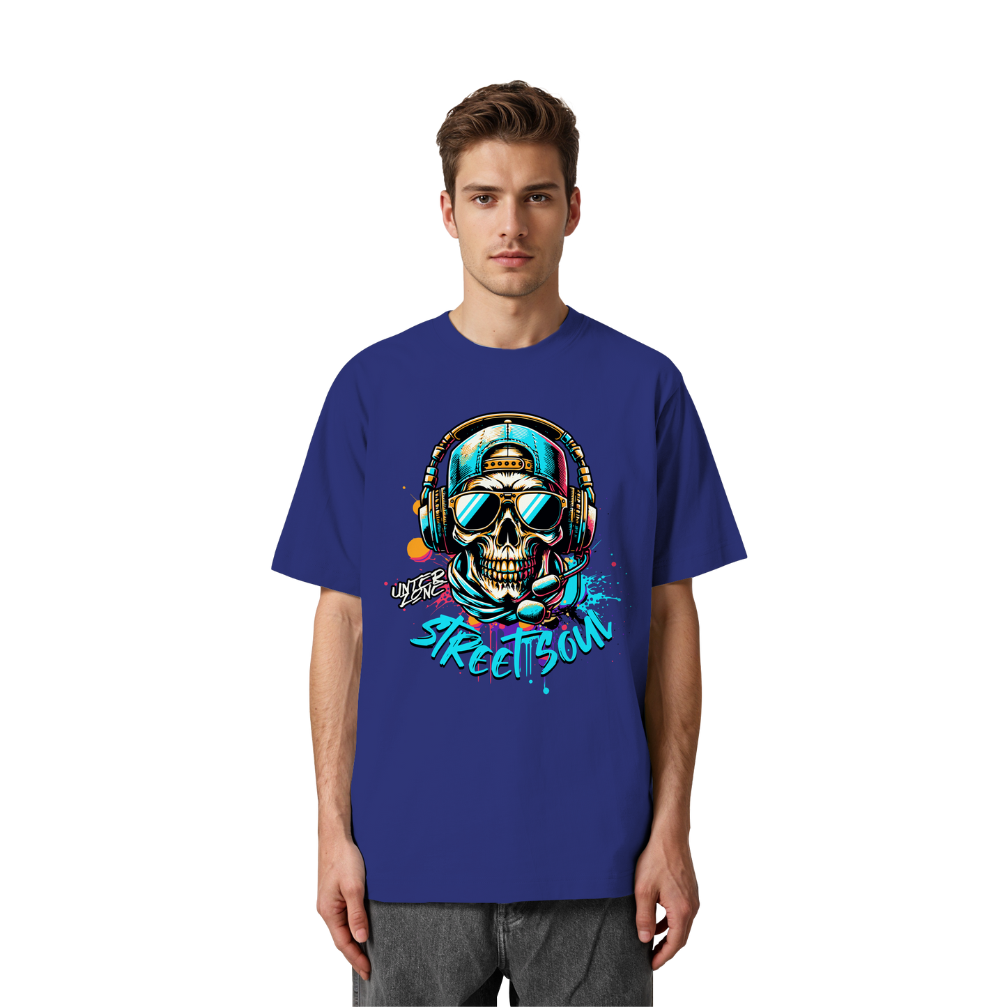 Unterzone Street Soul - Heavy Oversized Organic Shirt