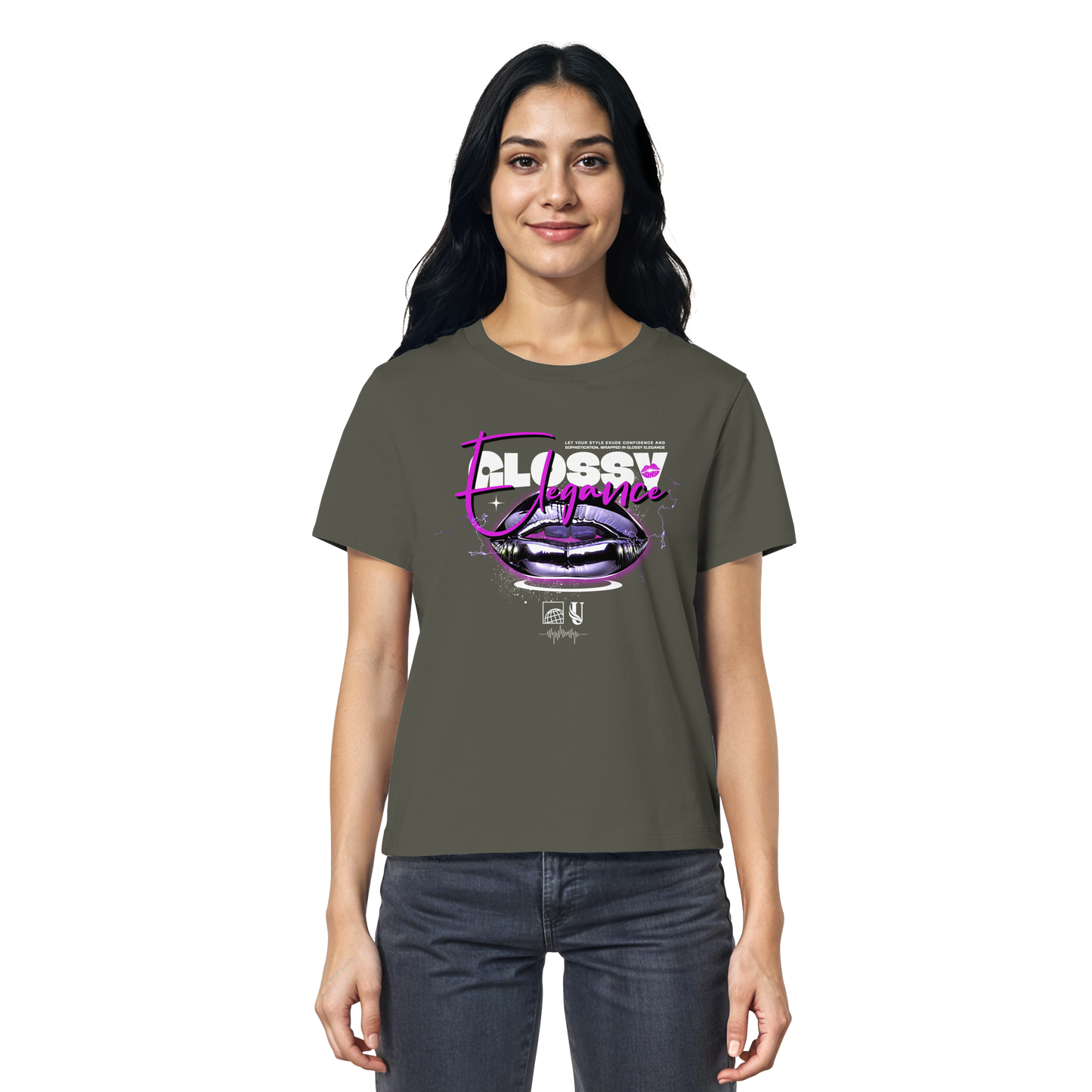 Unterzone Glossy Elegance  - Ladies Organic Shirt