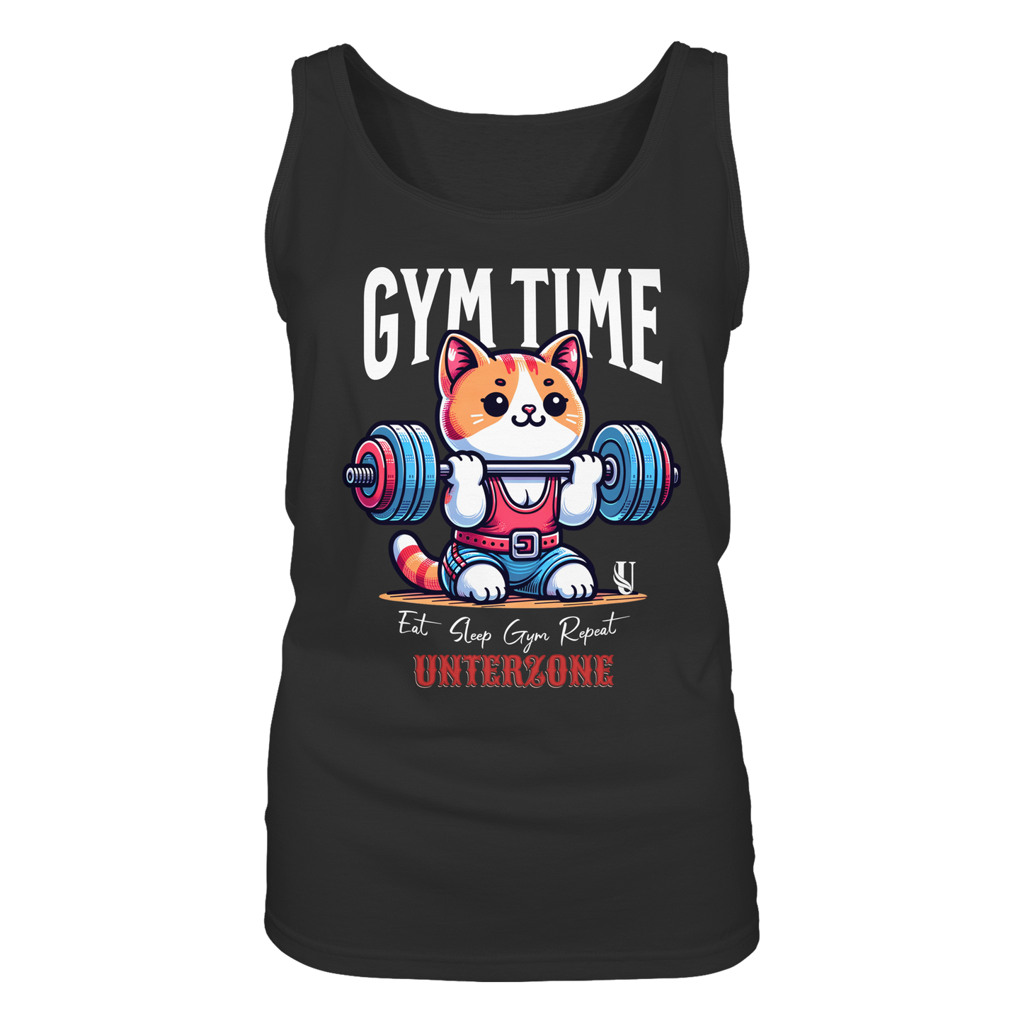 Unterzone GYM TIME Ladies Tank-Top  - Ladies Tank-Top