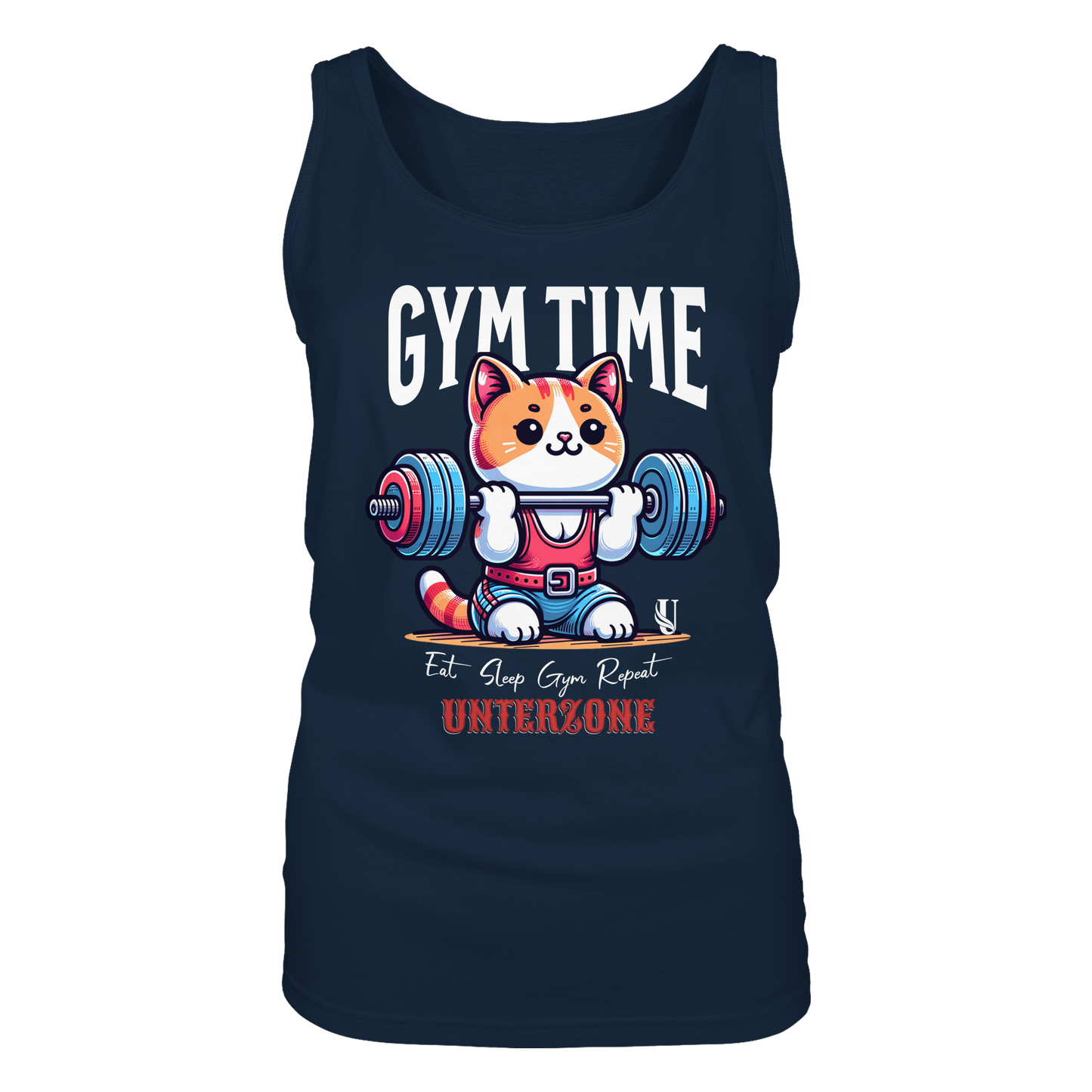 Unterzone GYM TIME Ladies Tank-Top  - Ladies Tank-Top