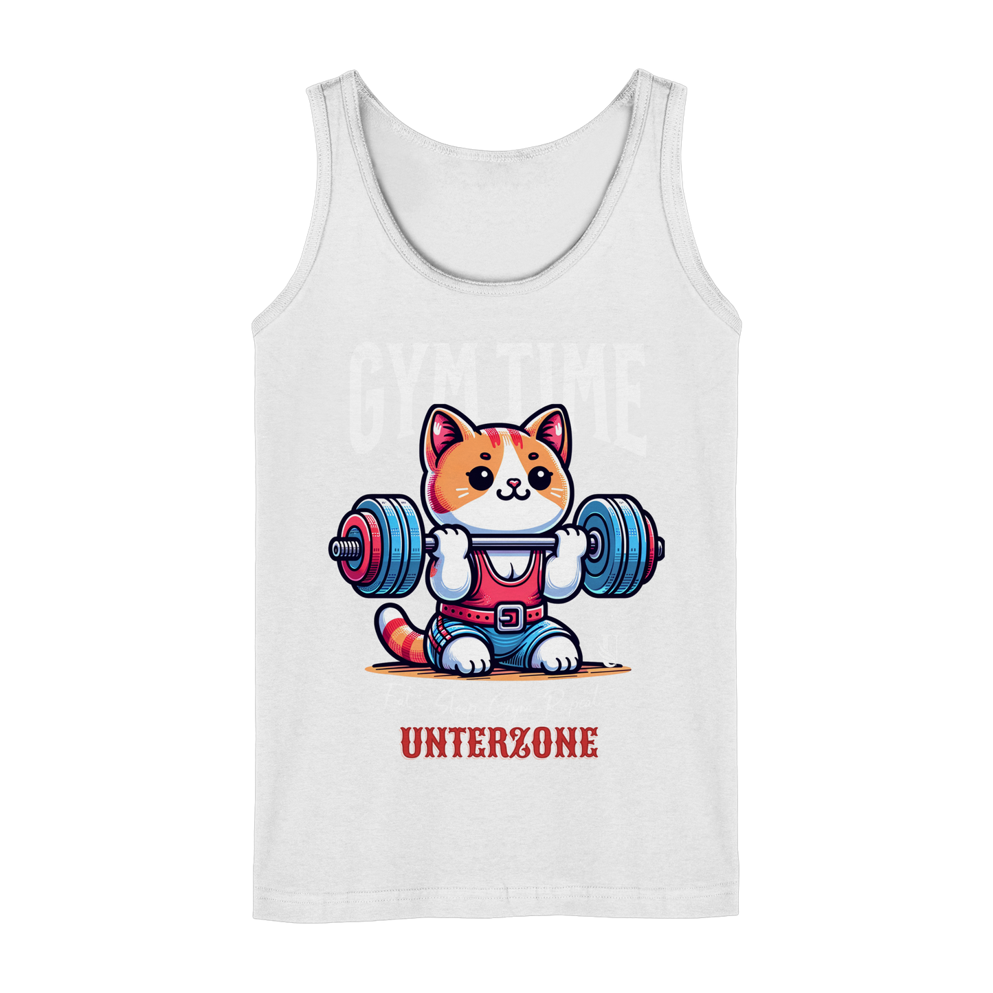 Unterzone GYM TIME Ladies Tank-Top  - Ladies Tank-Top