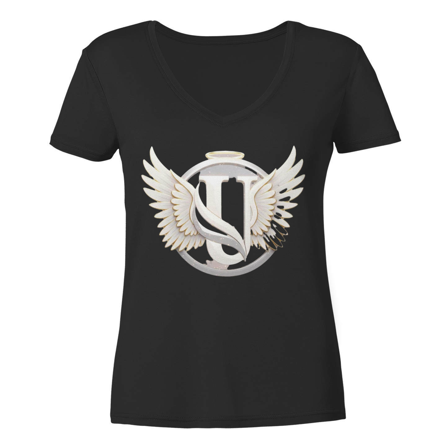 Unterzone Angel - Ladies V-Neck Shirt