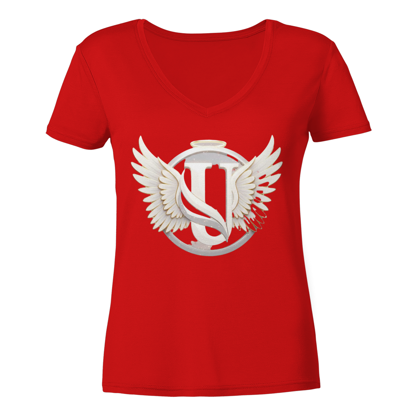 Unterzone Angel - Ladies V-Neck Shirt