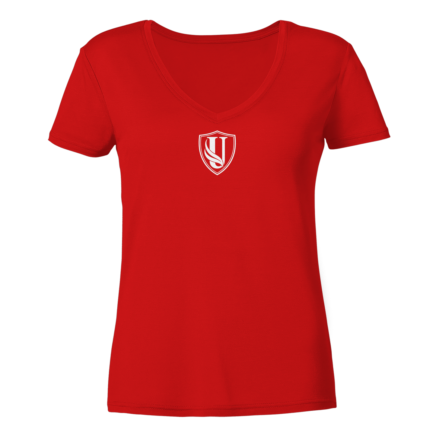 Unterzone Shield/Wappen - Ladies V-Neck Shirt