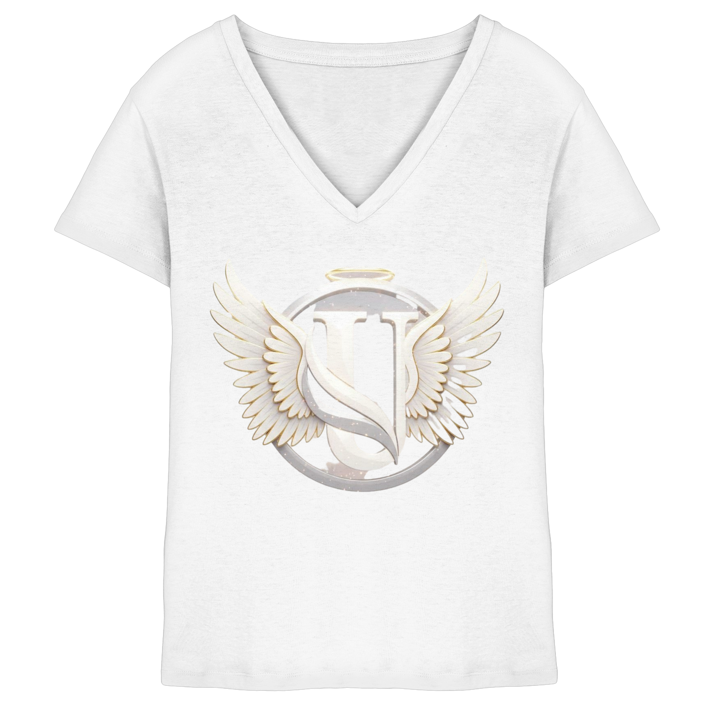 Unterzone Angel - Ladies V-Neck Shirt