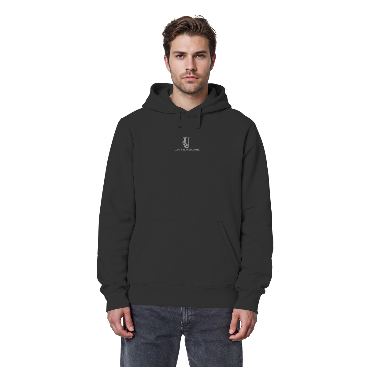 Unterzone Basic-Hoodie mit Bio-Baumwolle