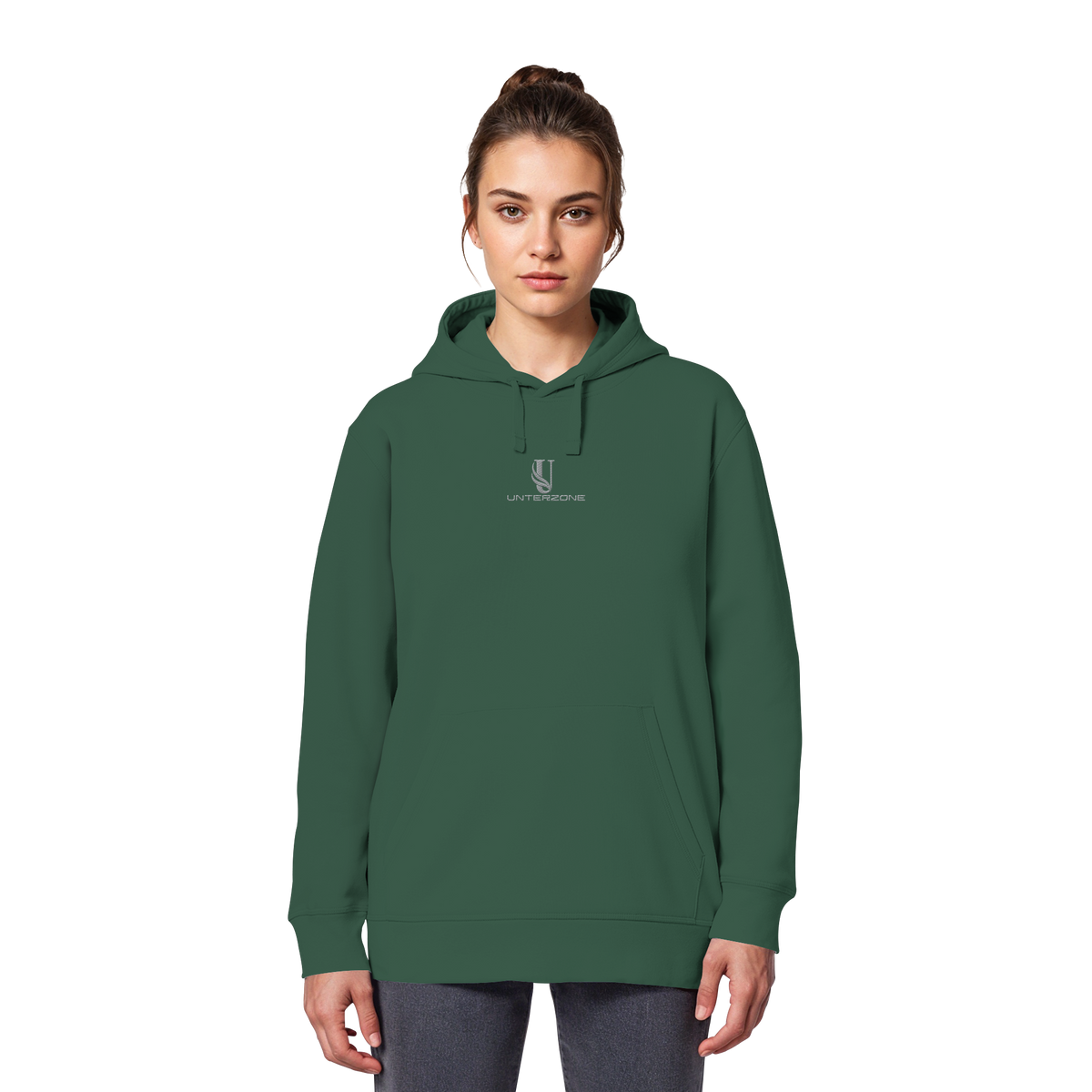 Unterzone Basic-Hoodie mit Bio-Baumwolle