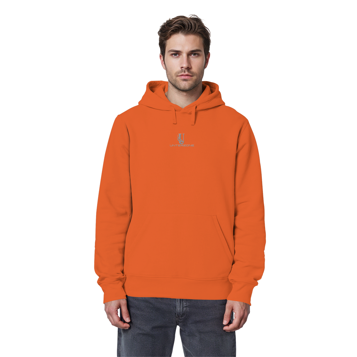 Unterzone Basic-Hoodie mit Bio-Baumwolle