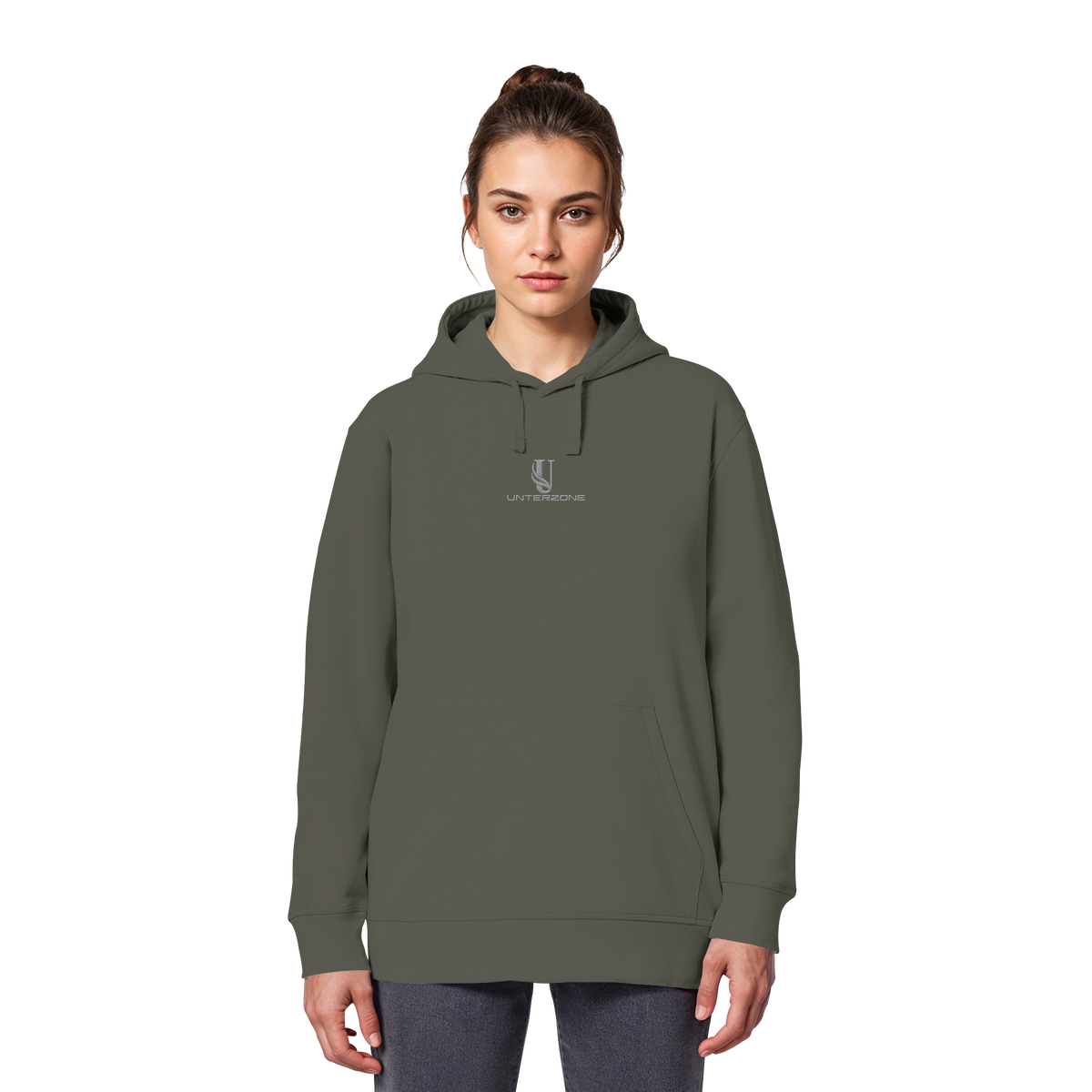 Unterzone Basic-Hoodie mit Bio-Baumwolle
